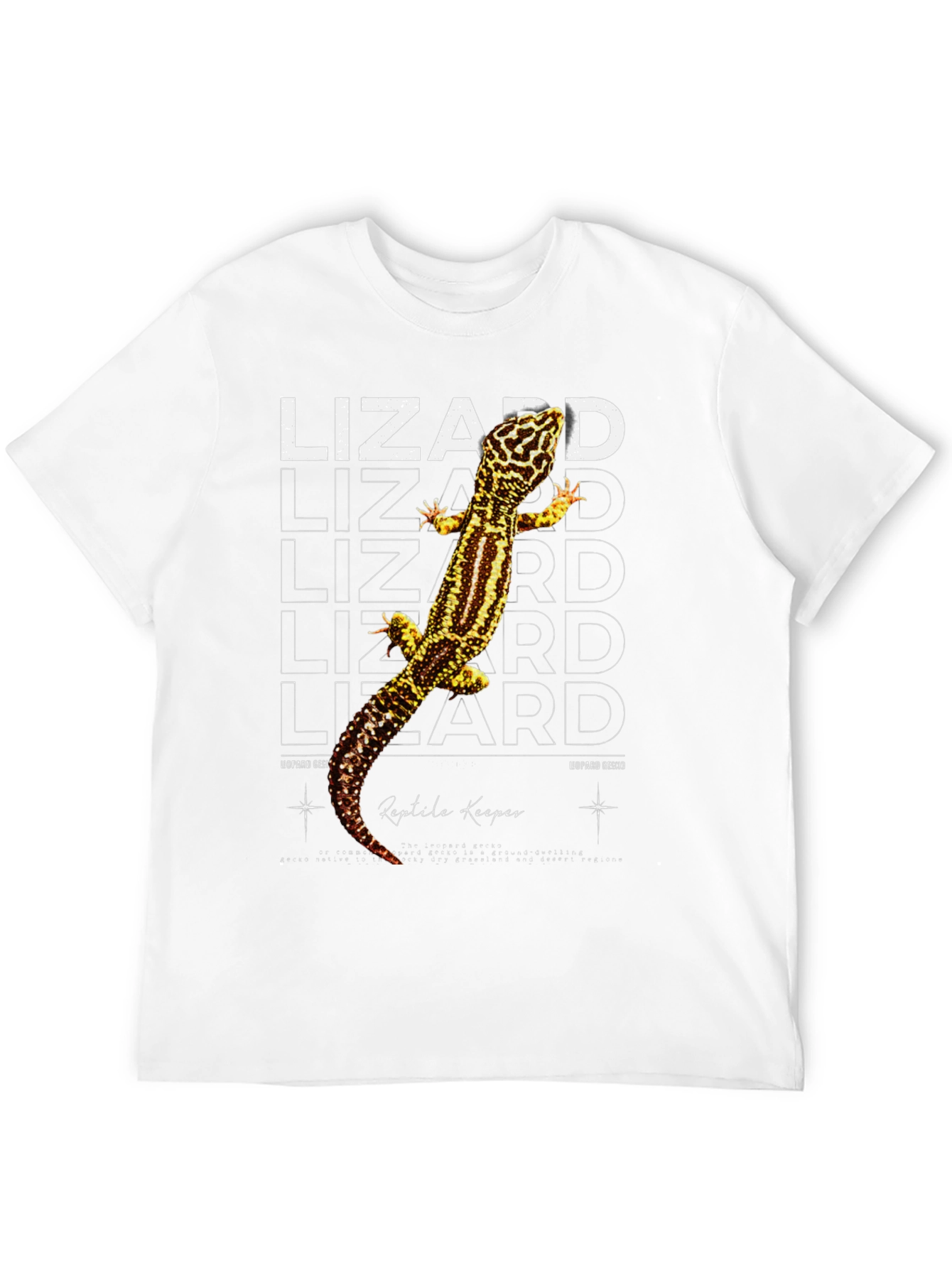 Lizard Reptile Keeper Graphic T-Shirt