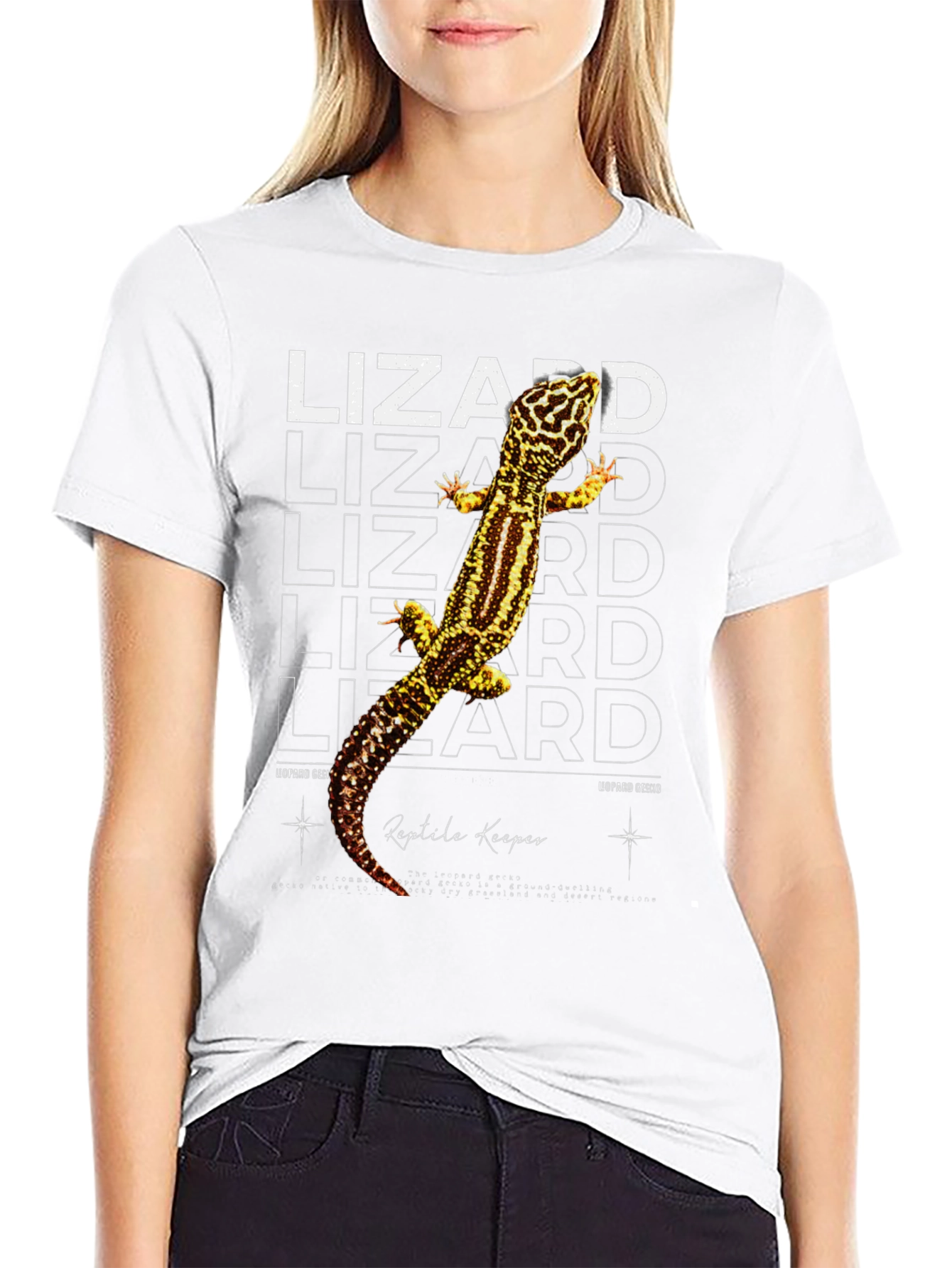 Lizard Reptile Keeper Graphic T-Shirt