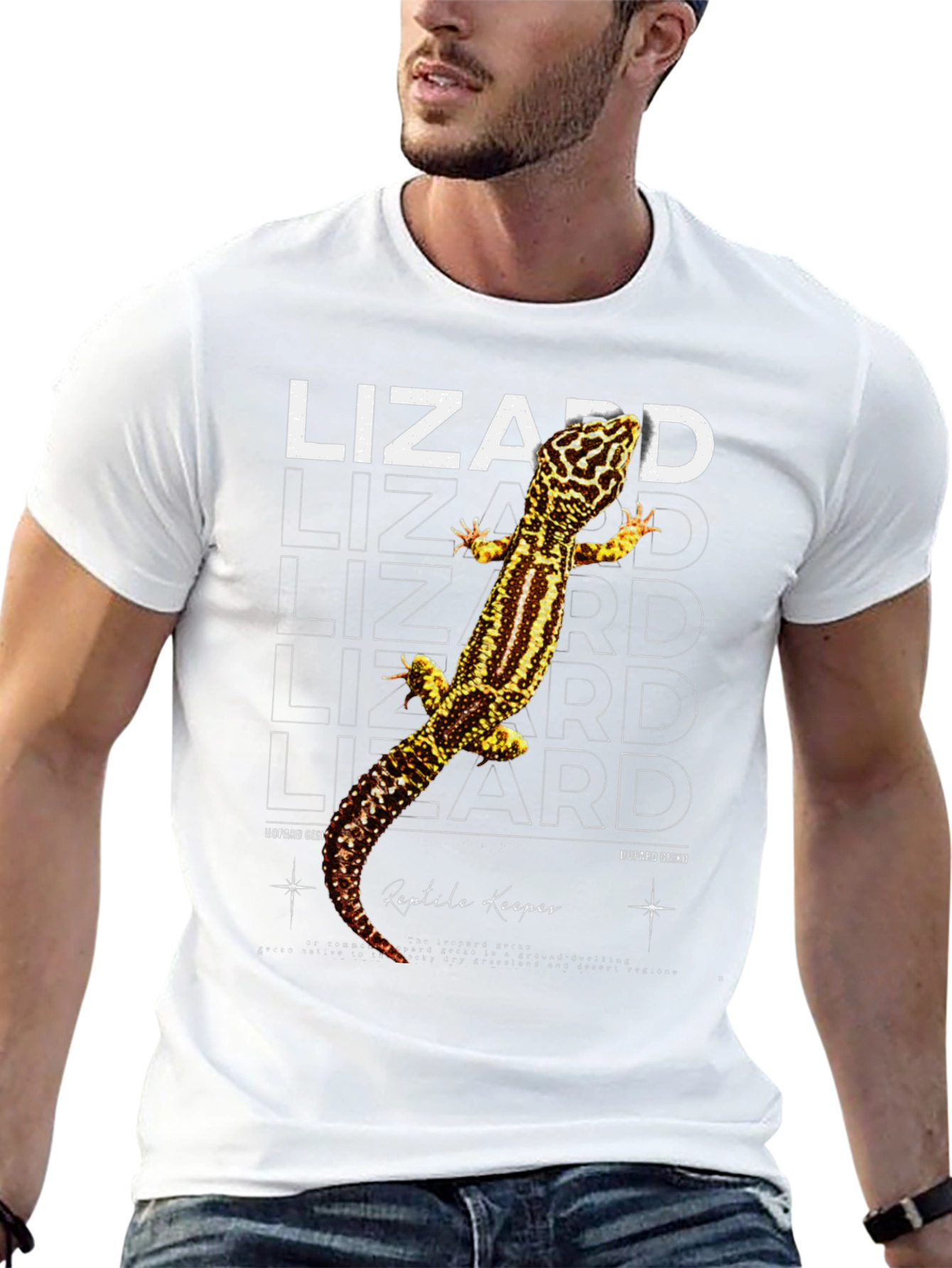 Lizard Reptile Keeper Graphic T-Shirt