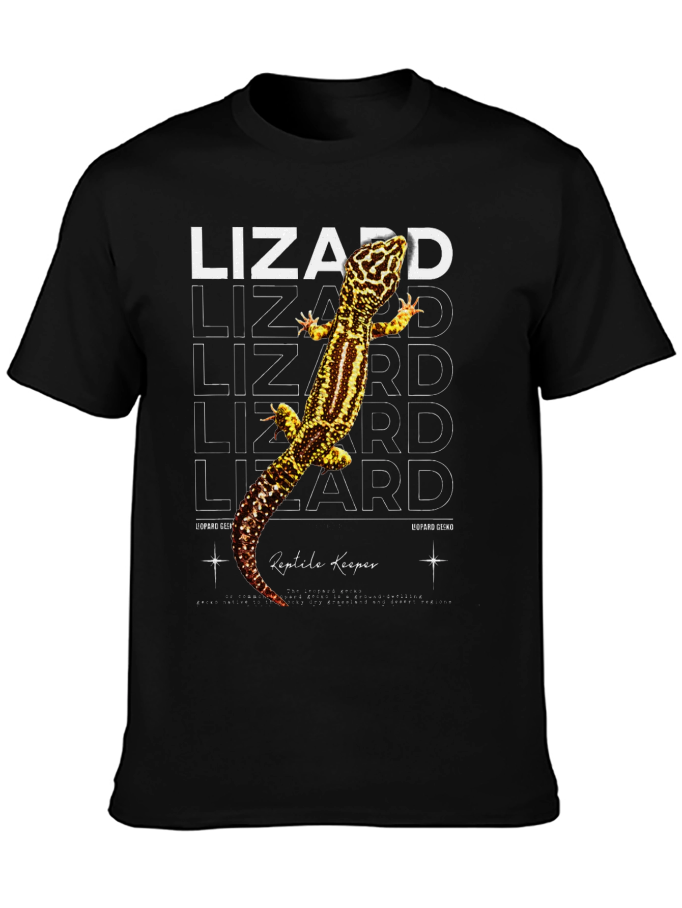 Lizard Reptile Keeper Graphic T-Shirt