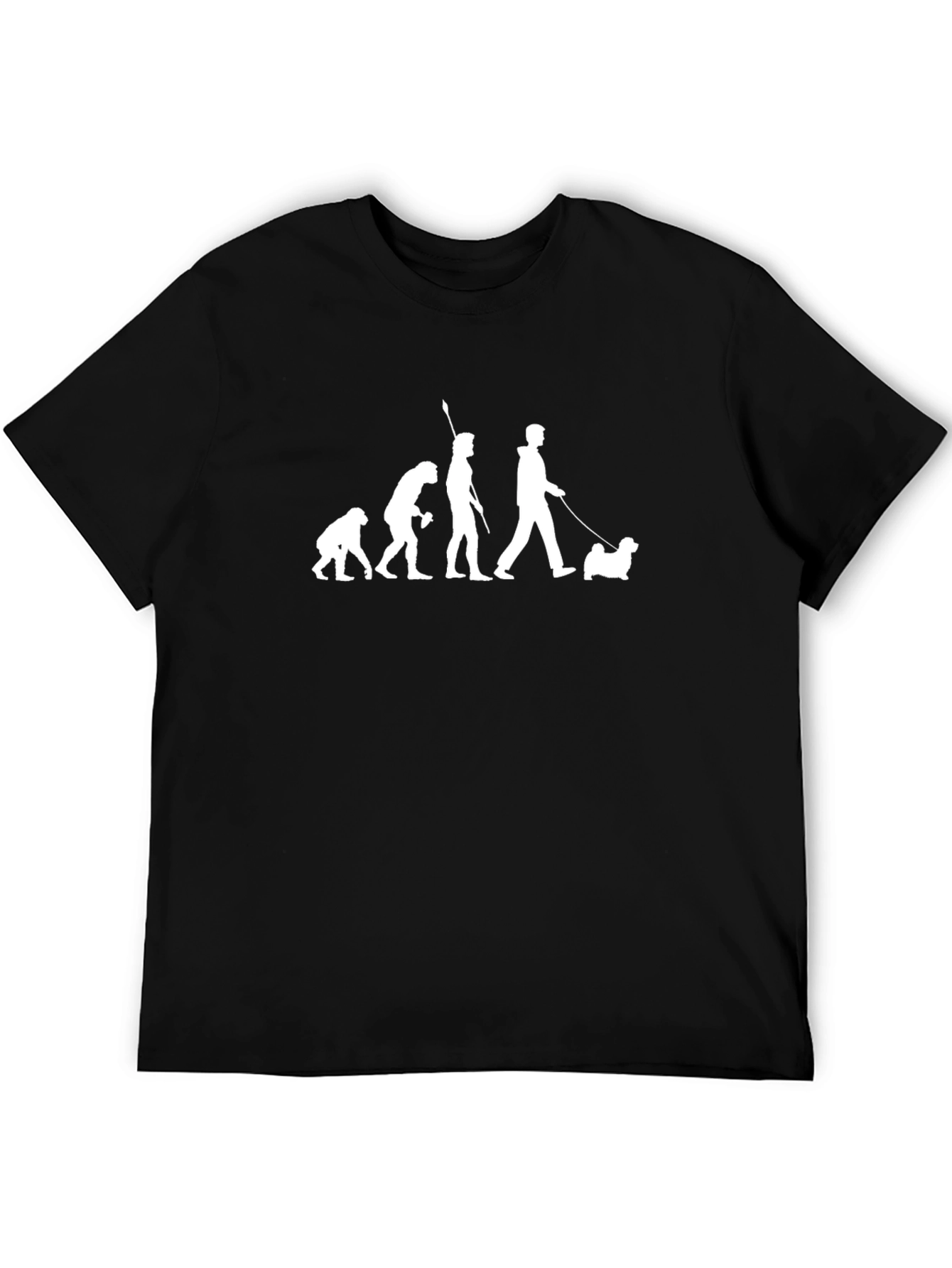 Evolution of Dog Walking T-Shirt