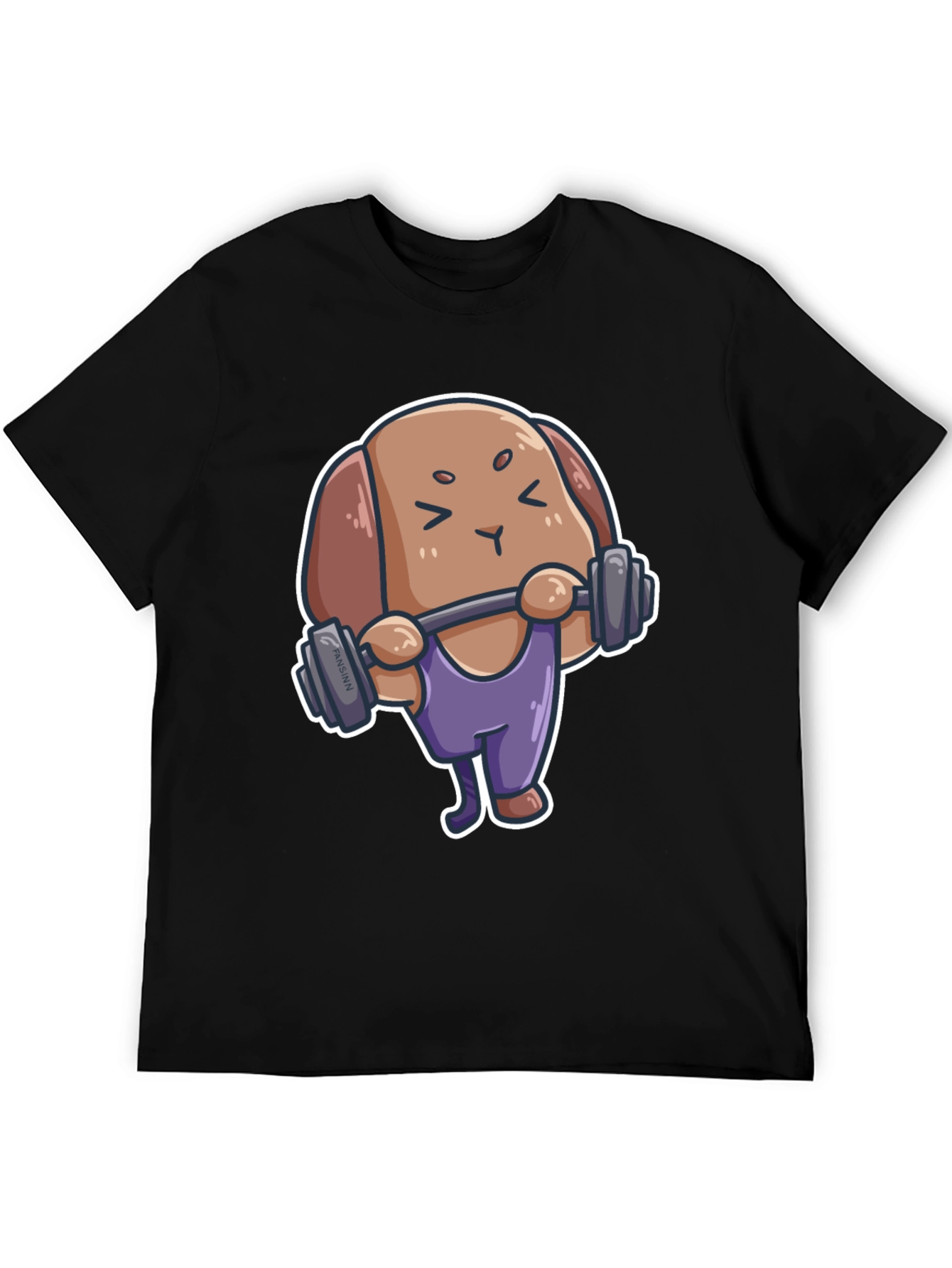 Cute Dog Gym T-Shirt - Workout Pup Tee