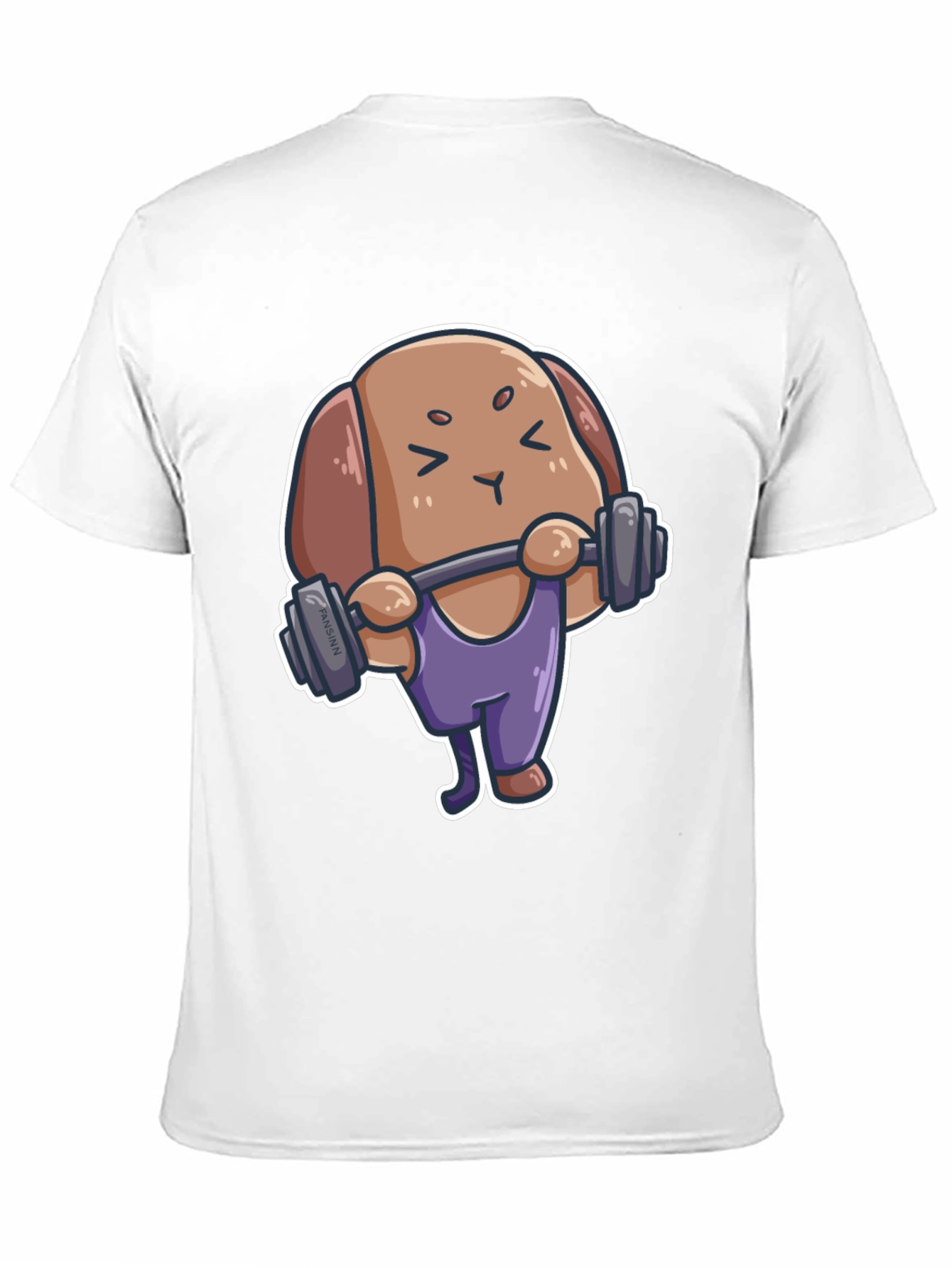 Cute Dog Gym T-Shirt - Workout Pup Tee