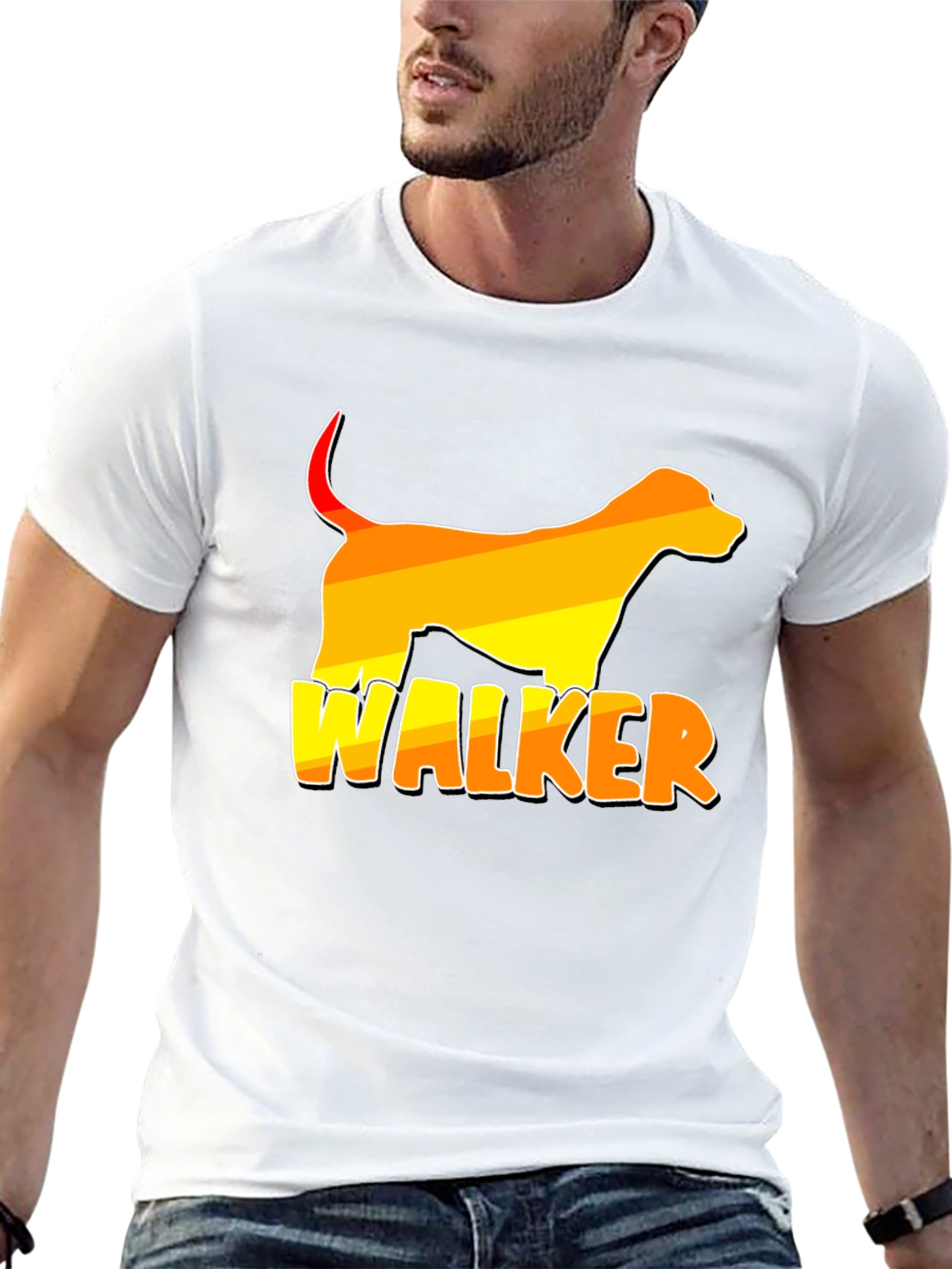 Walker Dog Graphic T-Shirt