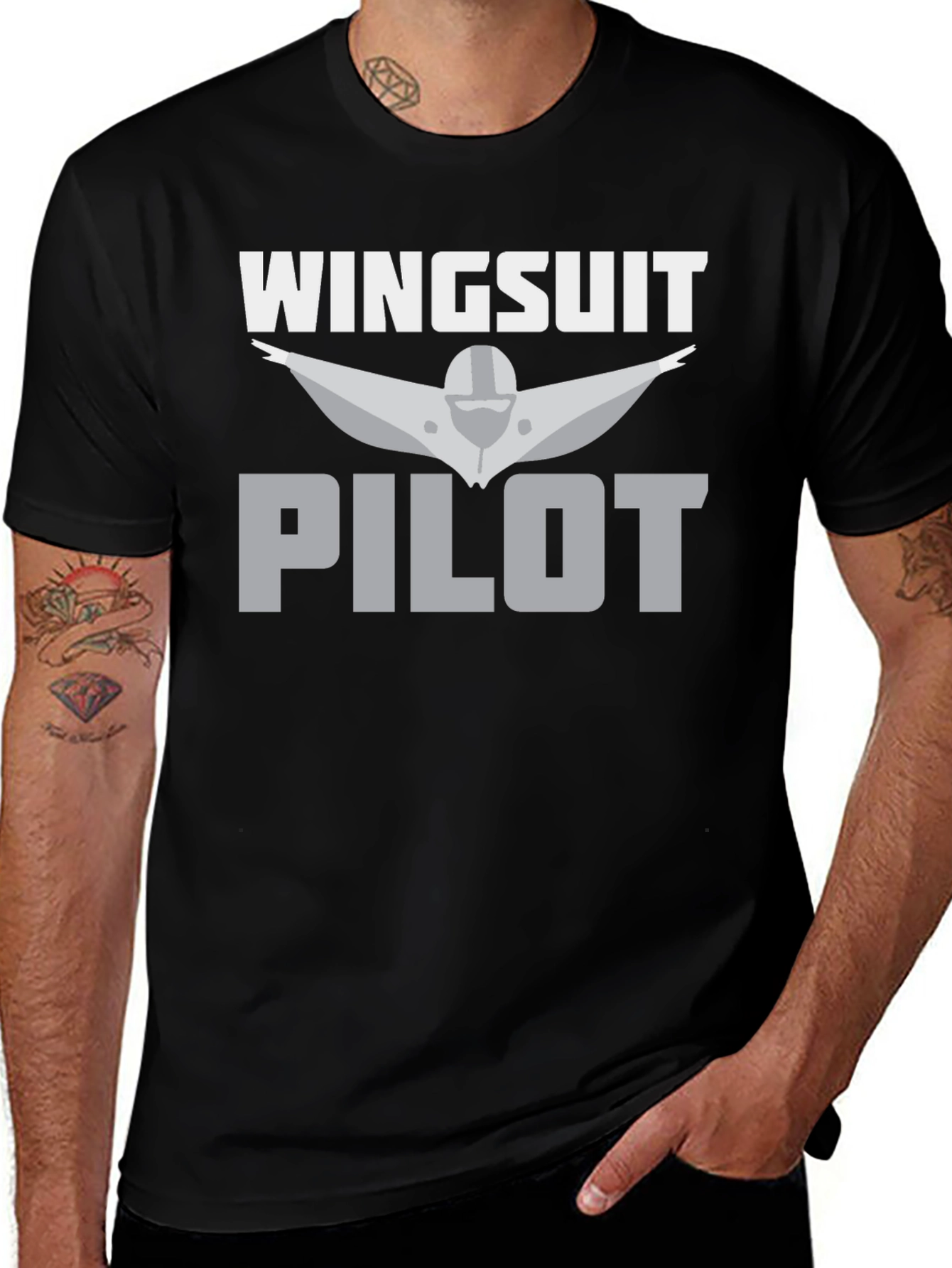 Wingsuit Pilot T-Shirt - Skydiving Tee