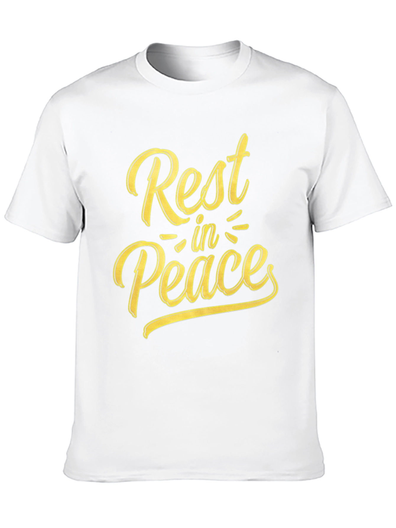 Rest in Peace Graphic Tee - Black