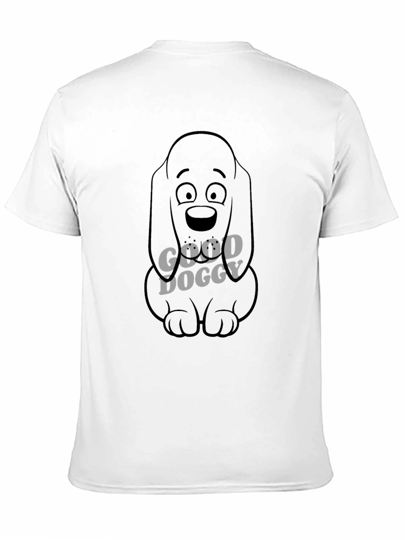 Good Doggy Graphic T-Shirt - Black