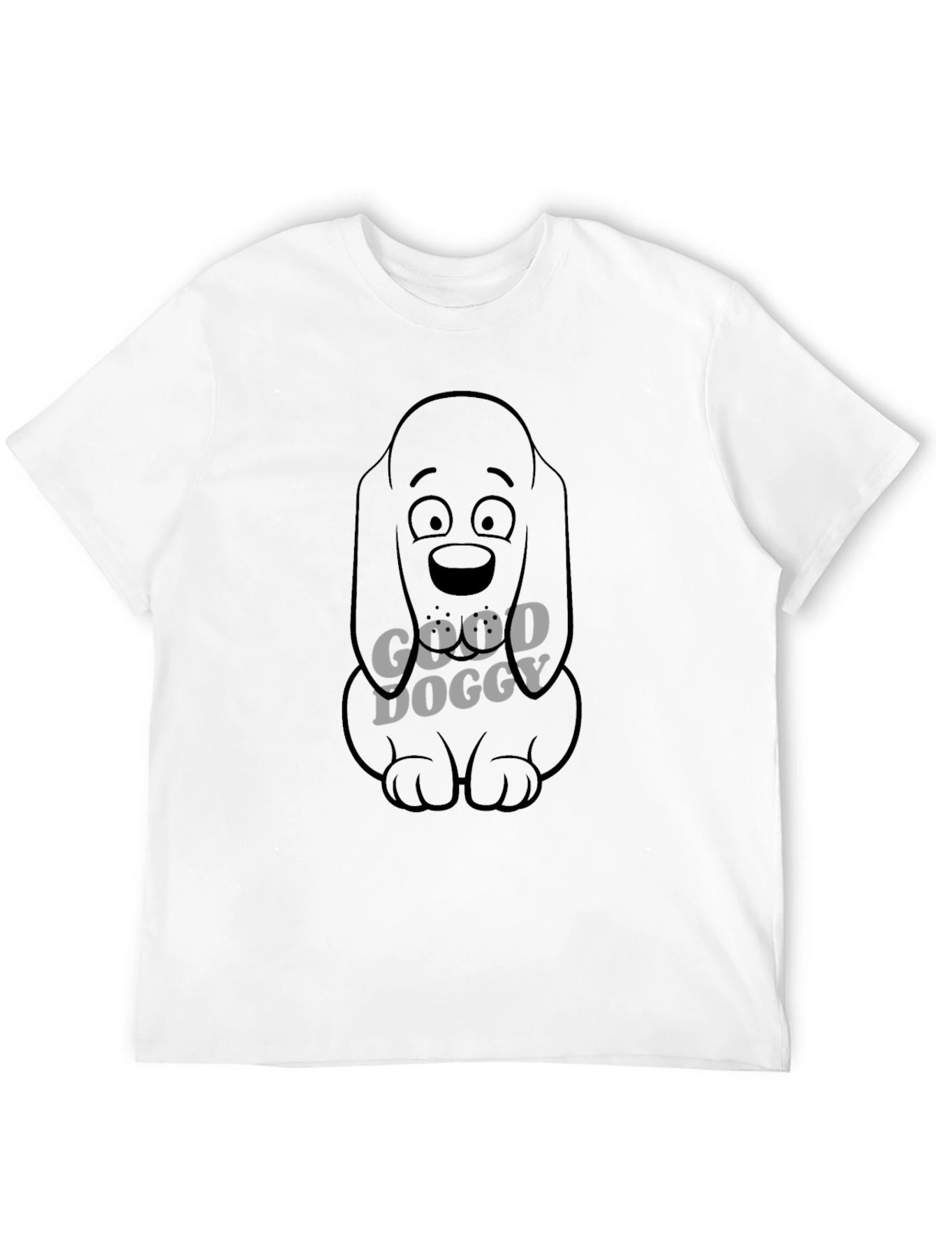 Good Doggy Graphic T-Shirt - Black