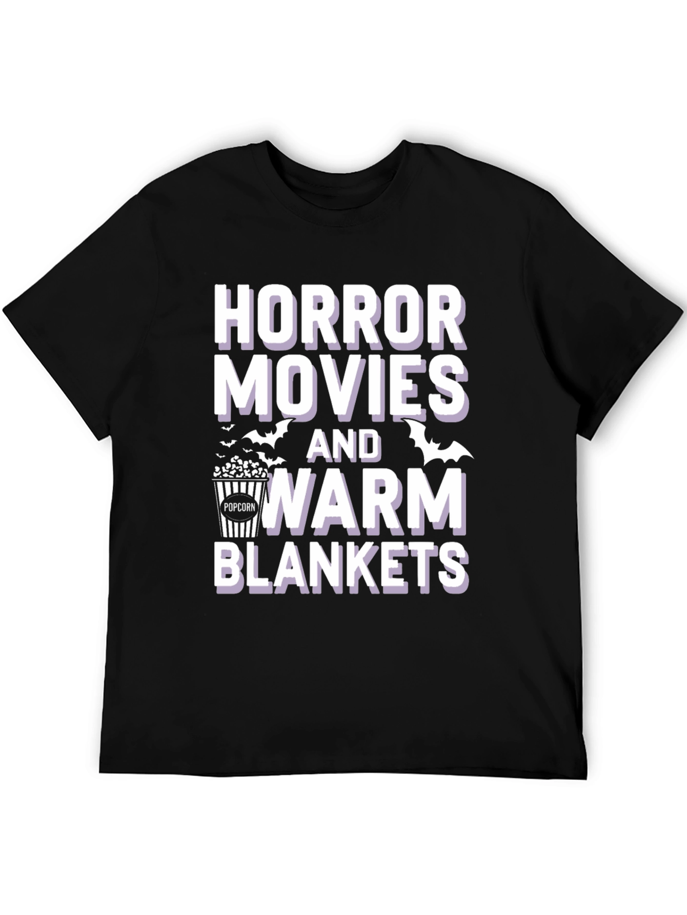 Horror Movies and Warm Blankets T-Shirt