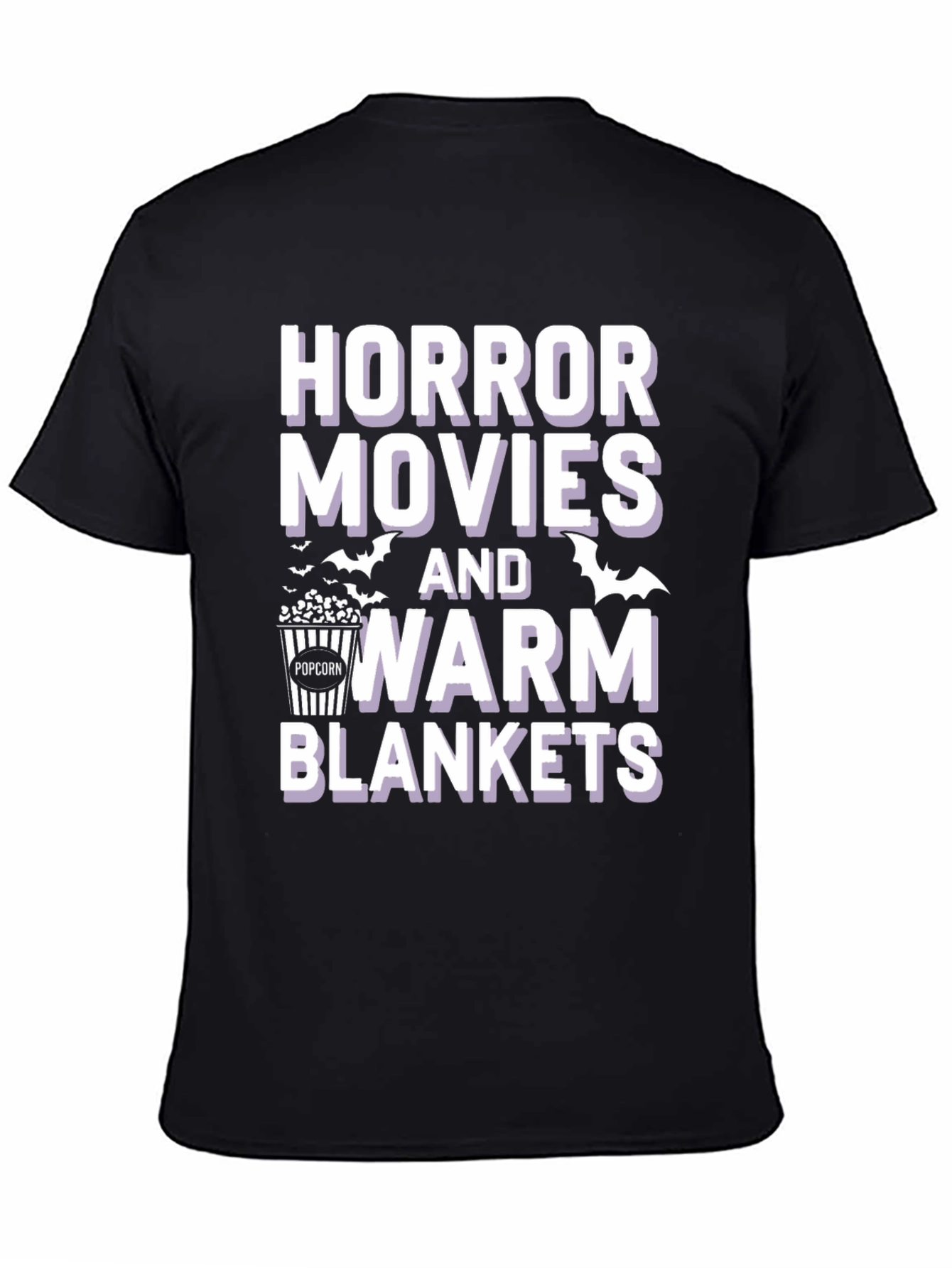 Horror Movies and Warm Blankets T-Shirt