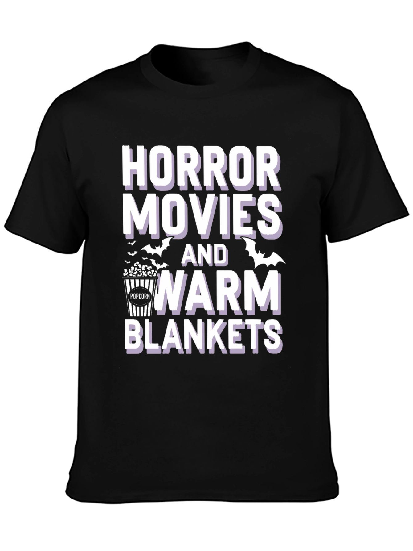 Horror Movies and Warm Blankets T-Shirt