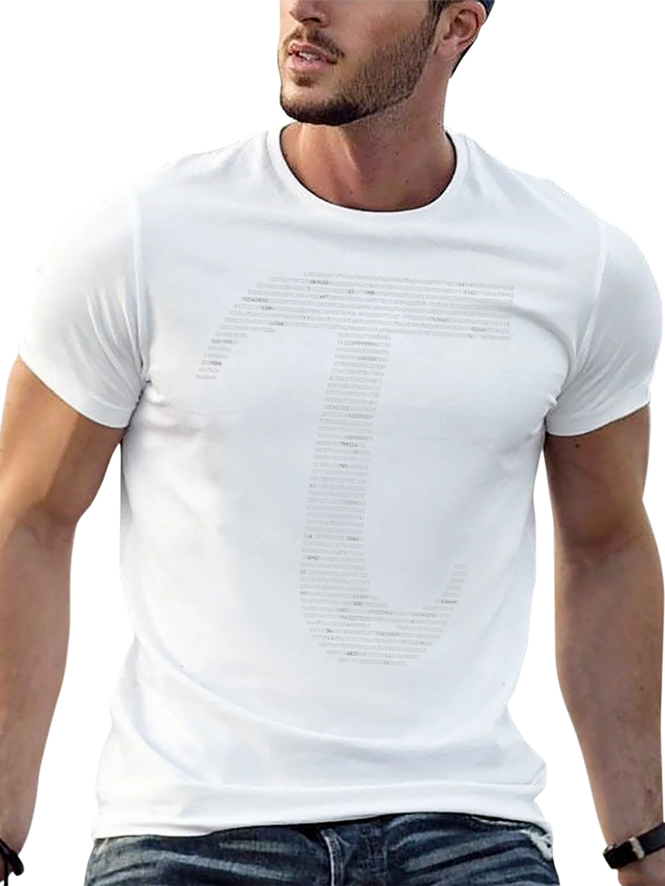 Pi Symbol T-Shirt - Math Lovers Tee