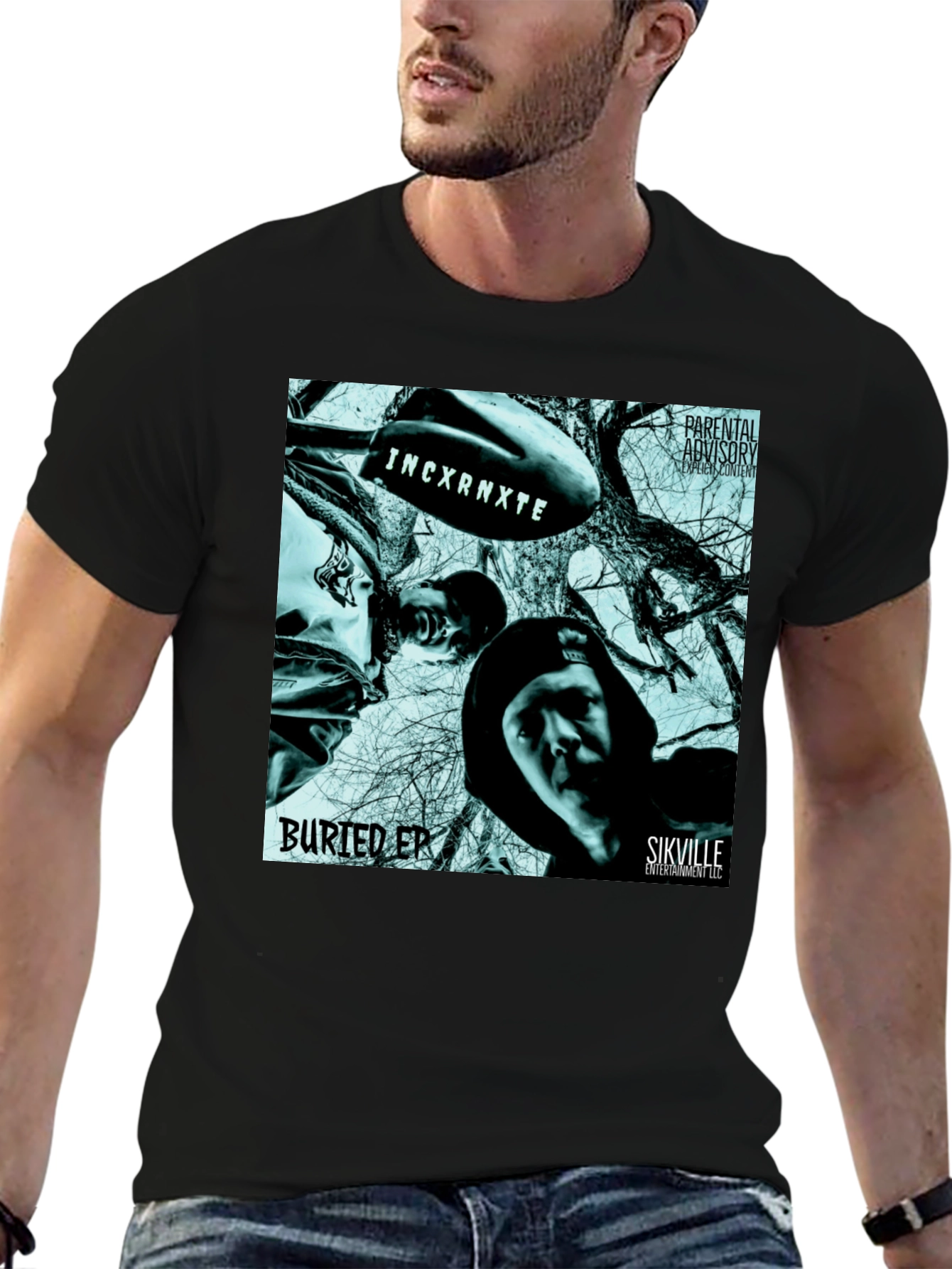 Incxrxnte Buried EP Black T-Shirt