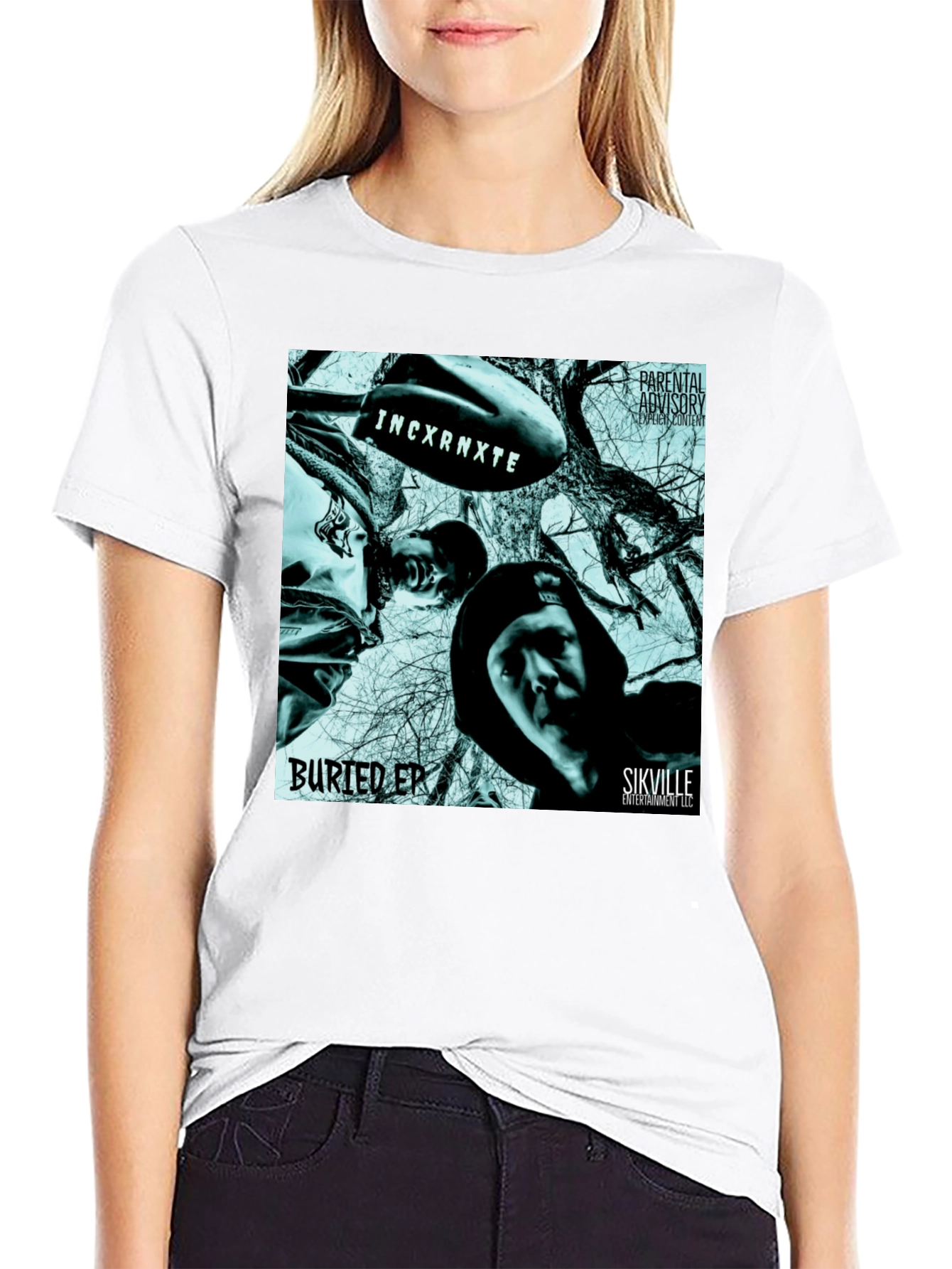 Incxrxnte Buried EP Black T-Shirt