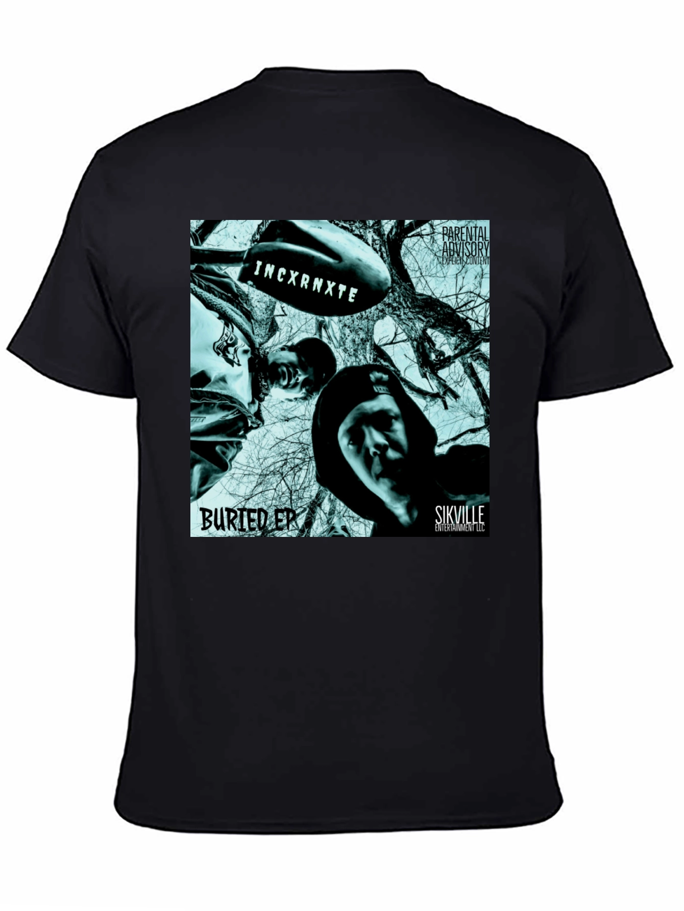 Incxrxnte Buried EP Black T-Shirt