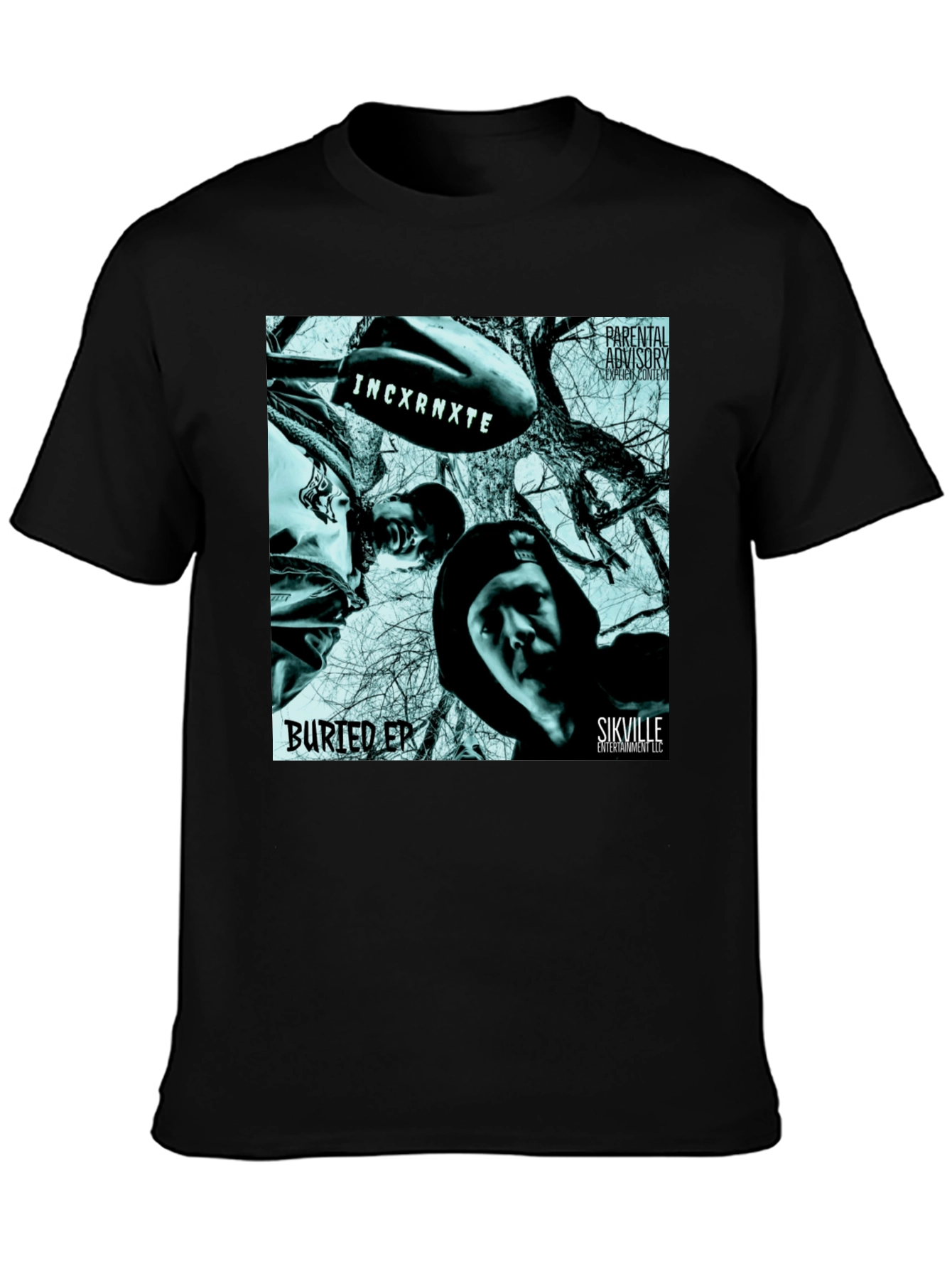 Incxrxnte Buried EP Black T-Shirt