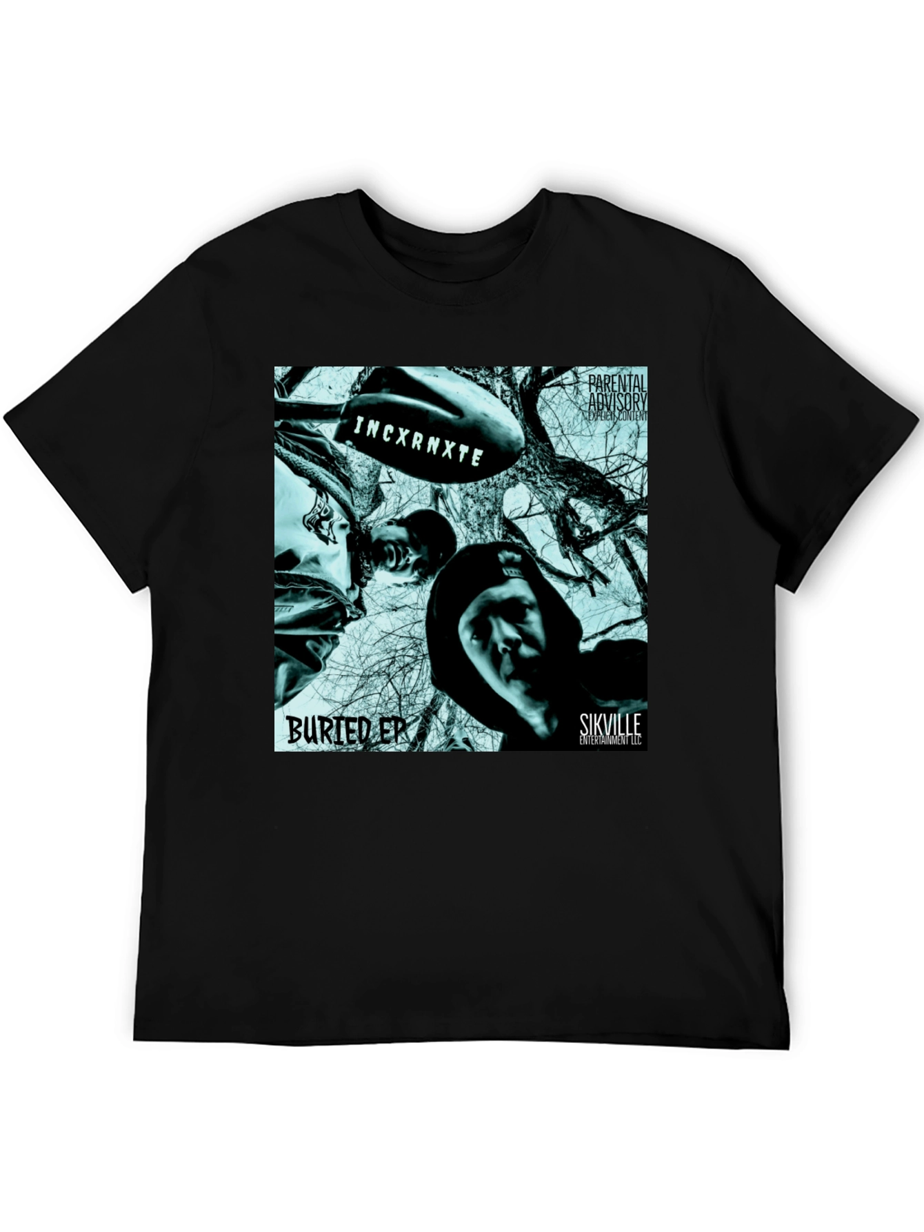 Incxrxnte Buried EP Black T-Shirt
