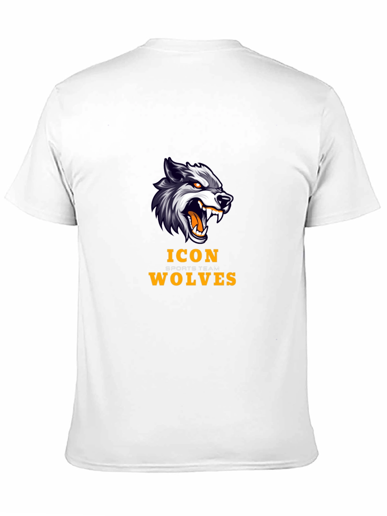 Icon Wolves Sports Team Graphic T-Shirt
