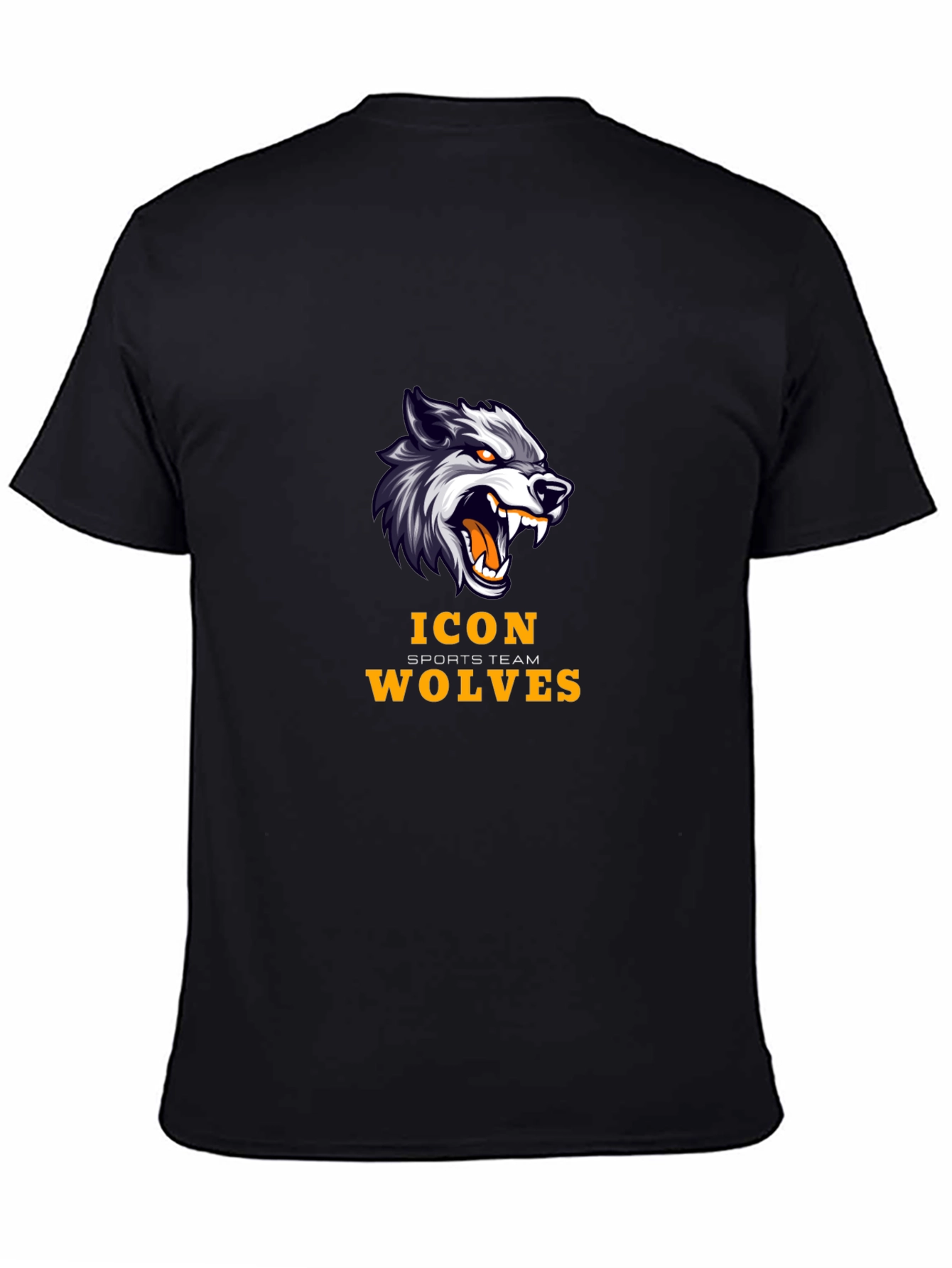 Icon Wolves Sports Team Graphic T-Shirt