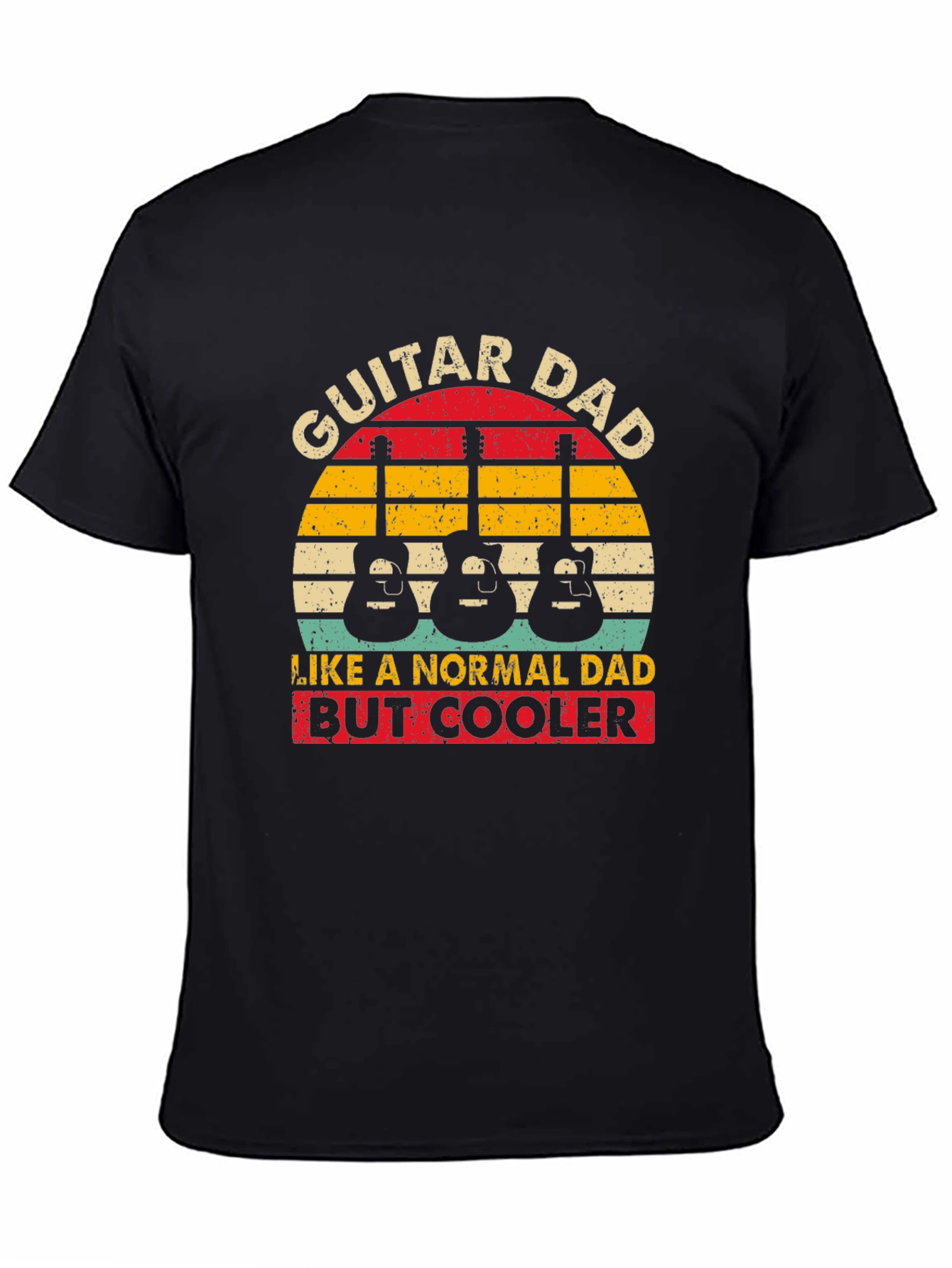 Guitar Dad T-Shirt - Normal Dad But Cooler