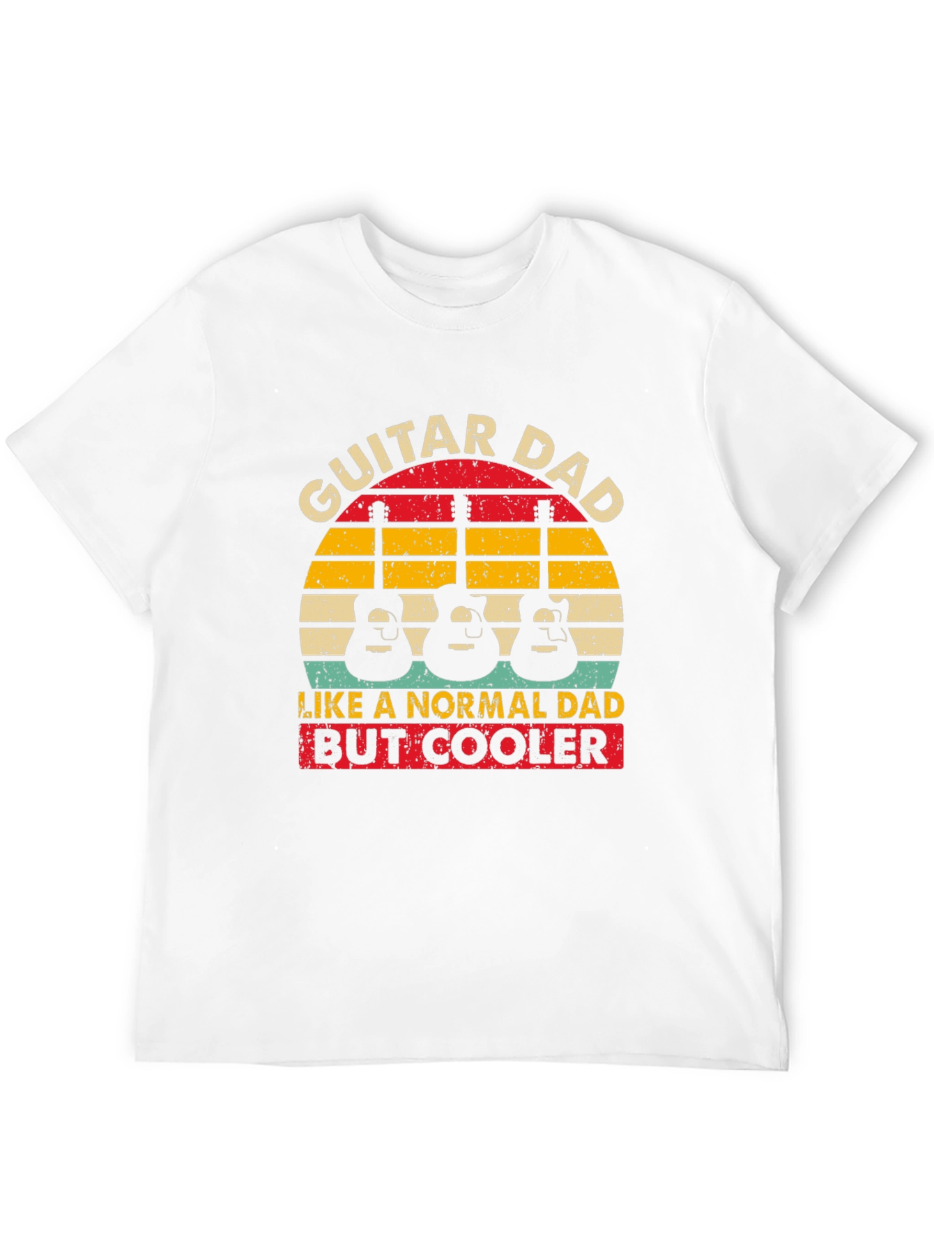Guitar Dad T-Shirt - Normal Dad But Cooler