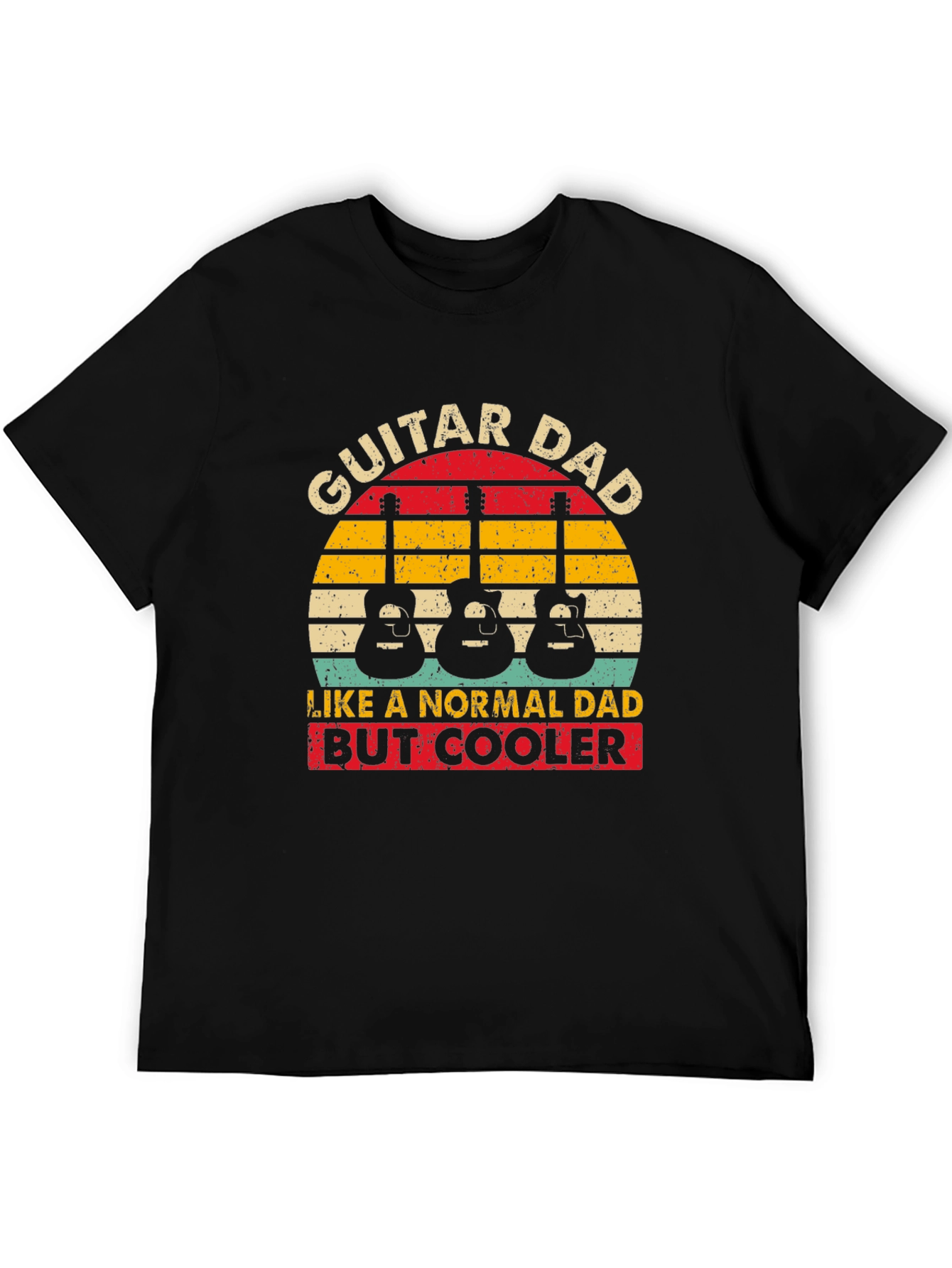 Guitar Dad T-Shirt - Normal Dad But Cooler