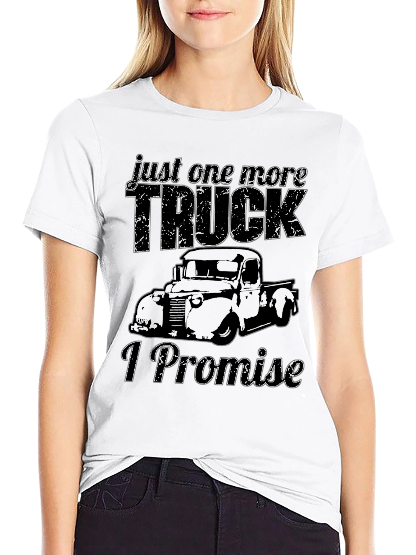Just One More Truck - Funny T-Shirt