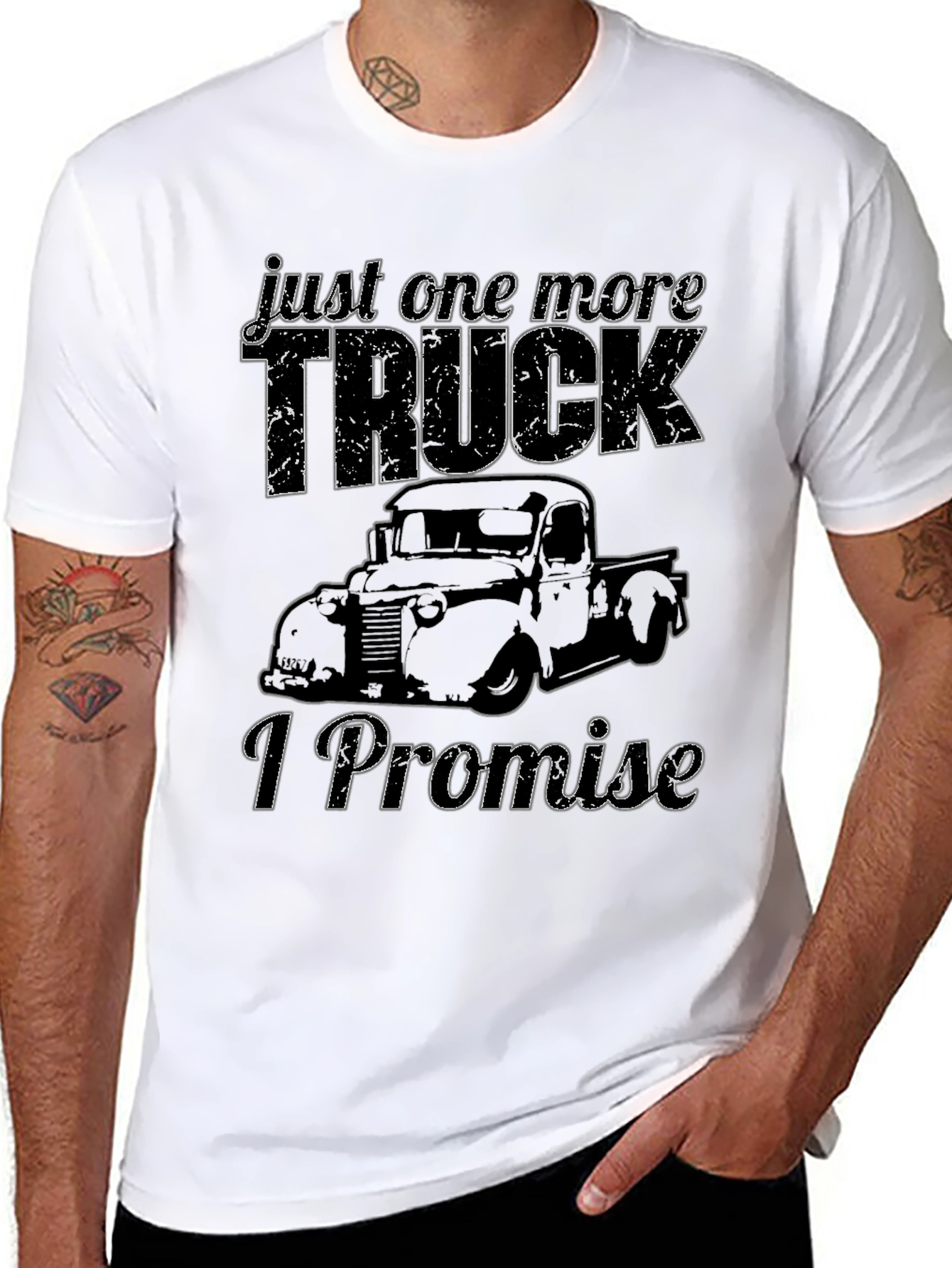 Just One More Truck - Funny T-Shirt