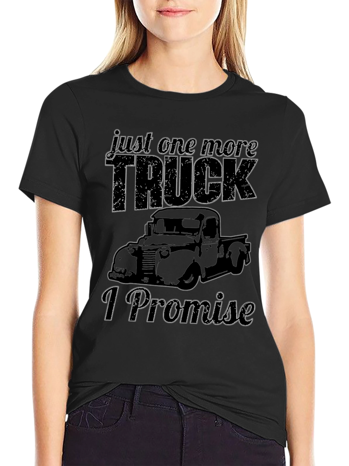 Just One More Truck - Funny T-Shirt
