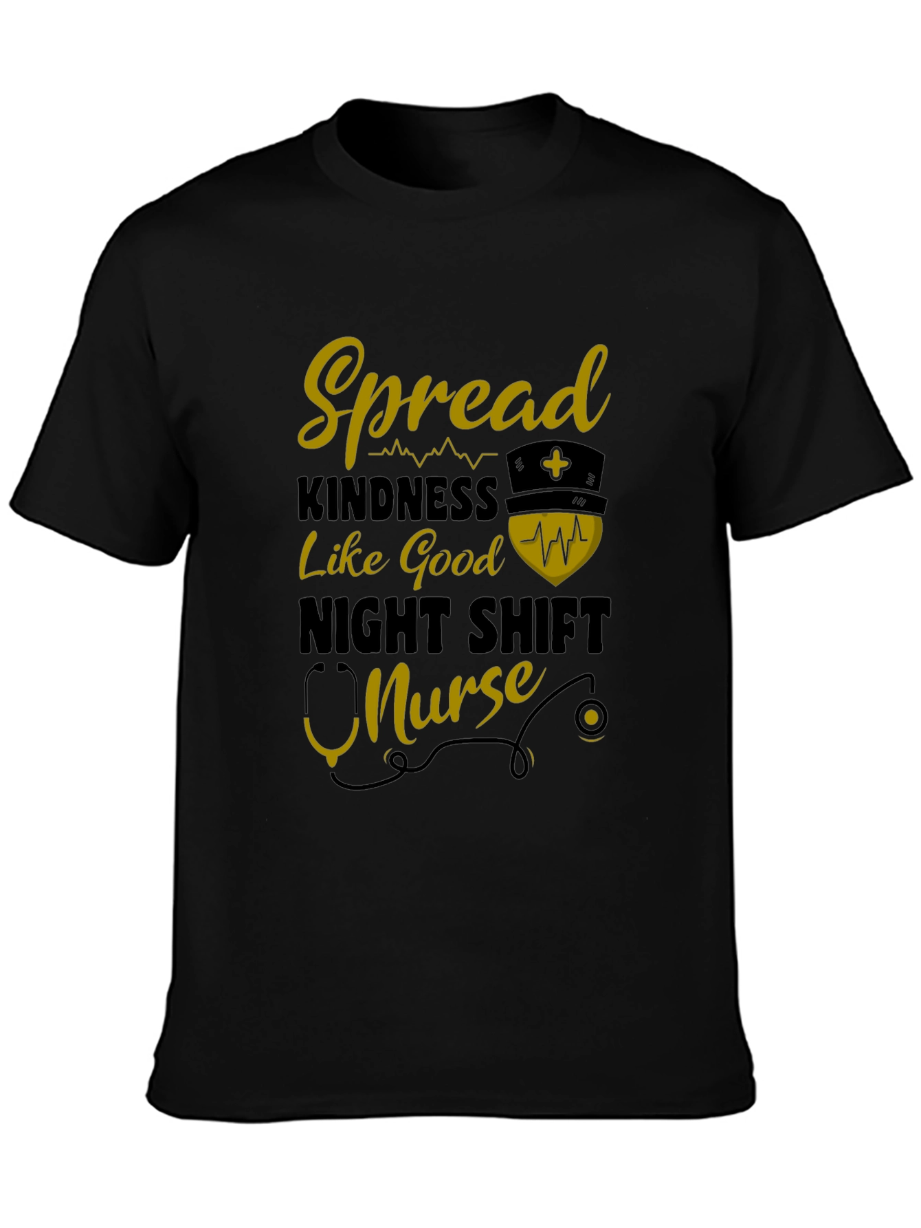 Spread Kindness Nurse Graphic Tee