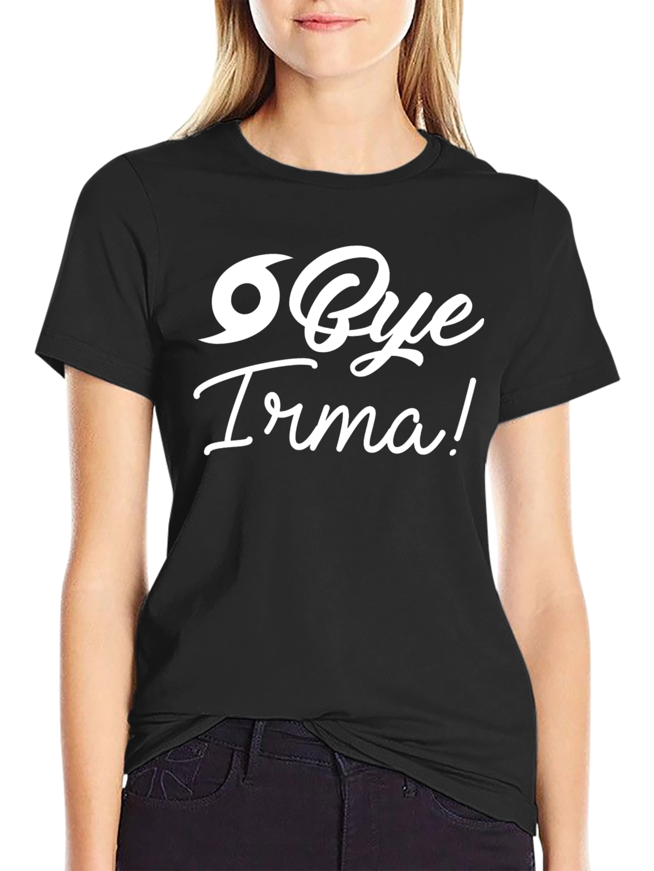 Bye Irma Black T-Shirt
