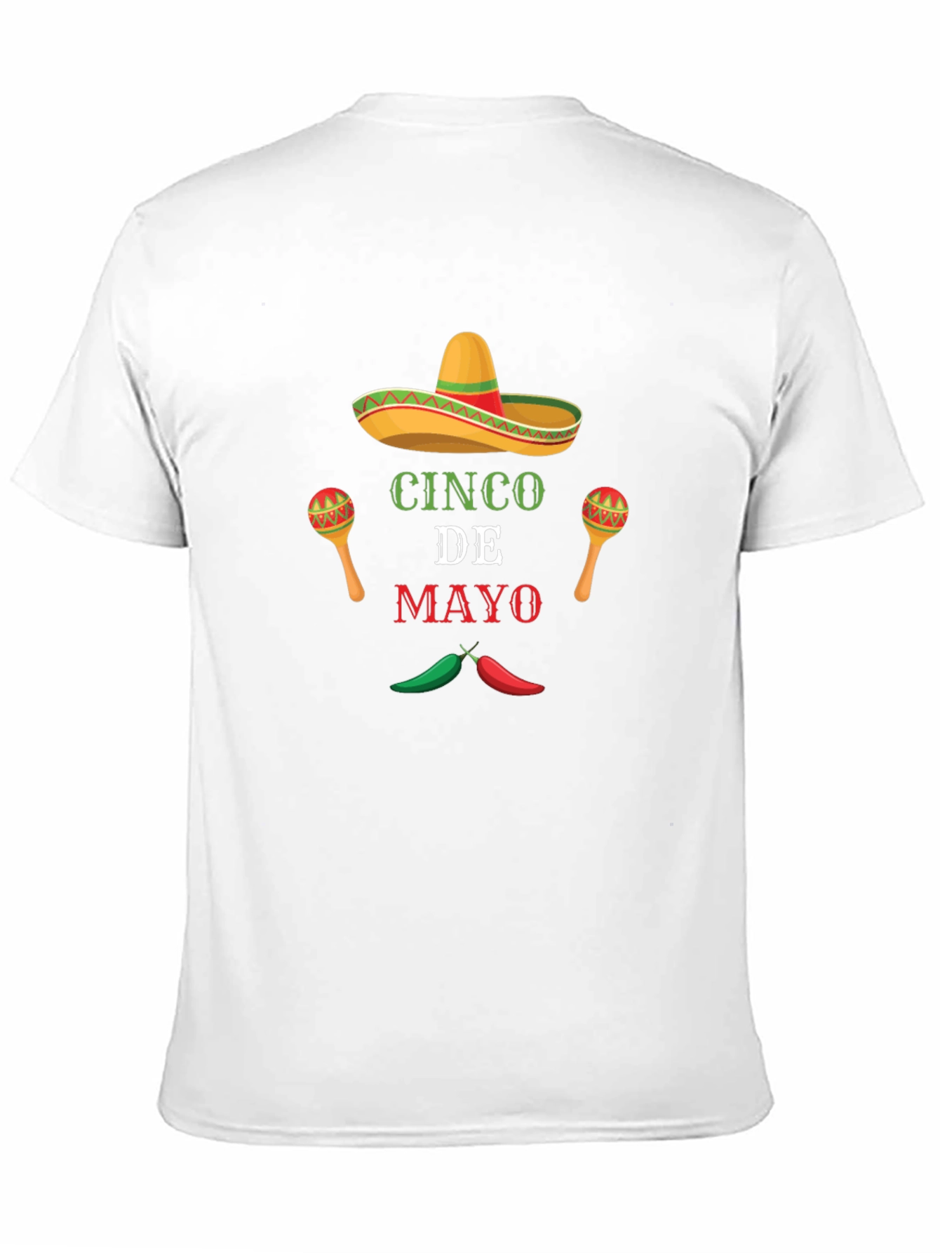 Cinco De Mayo Graphic T-Shirt - Black