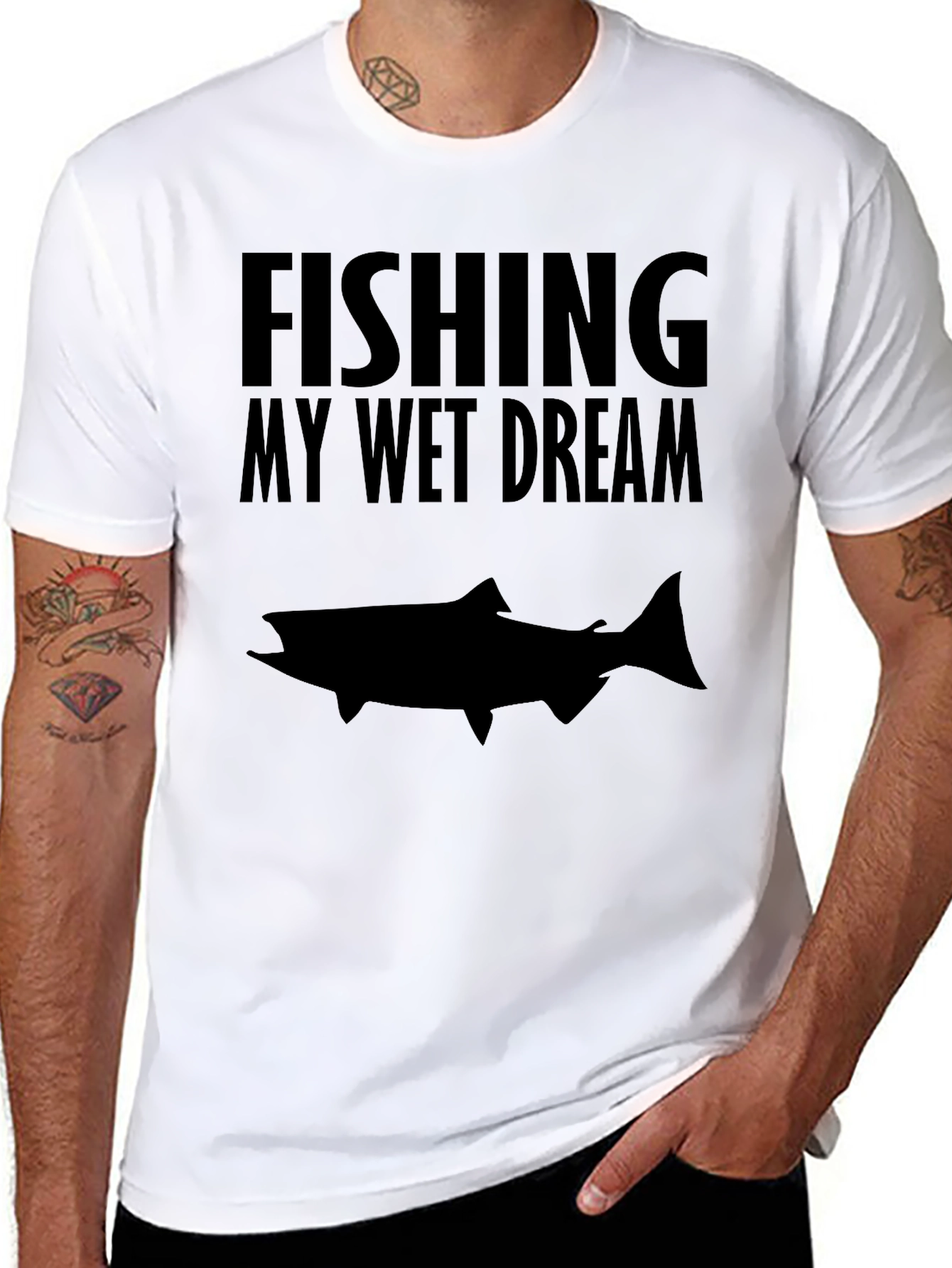 Fishing My Wet Dream Graphic T-Shirt
