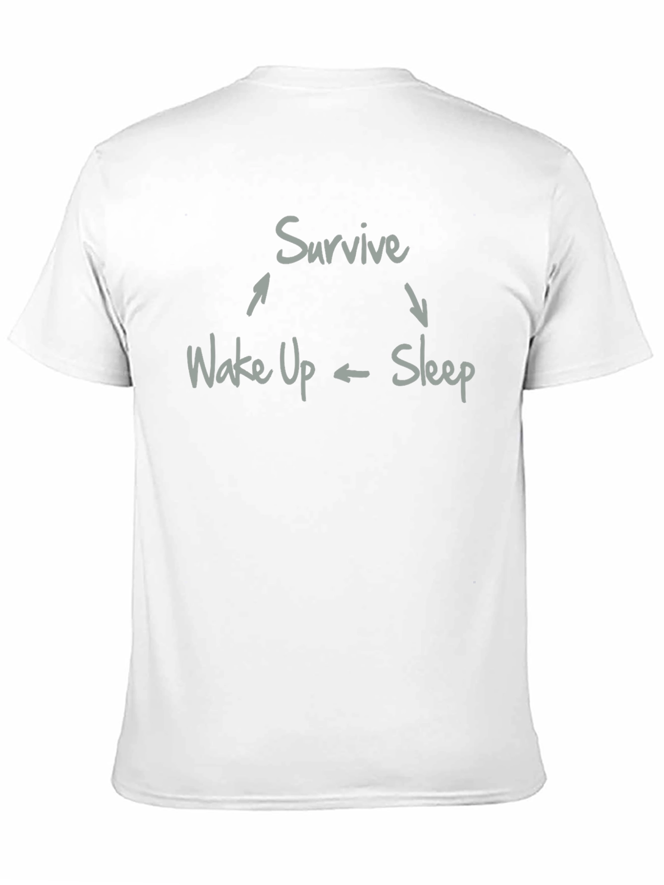 Survive Sleep Wake Cycle Graphic T-Shirt