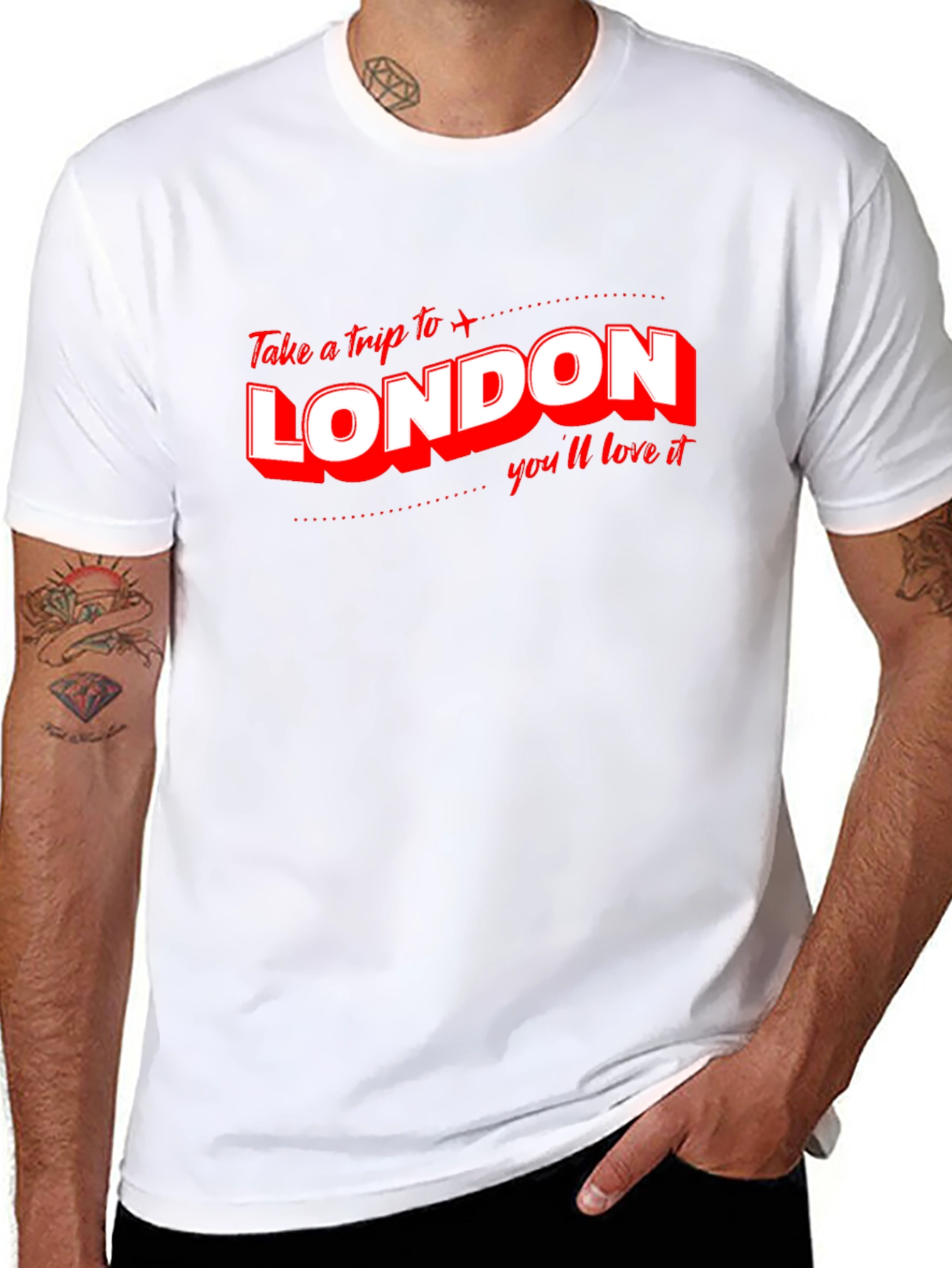 London Trip Black T-Shirt - Youll Love It!