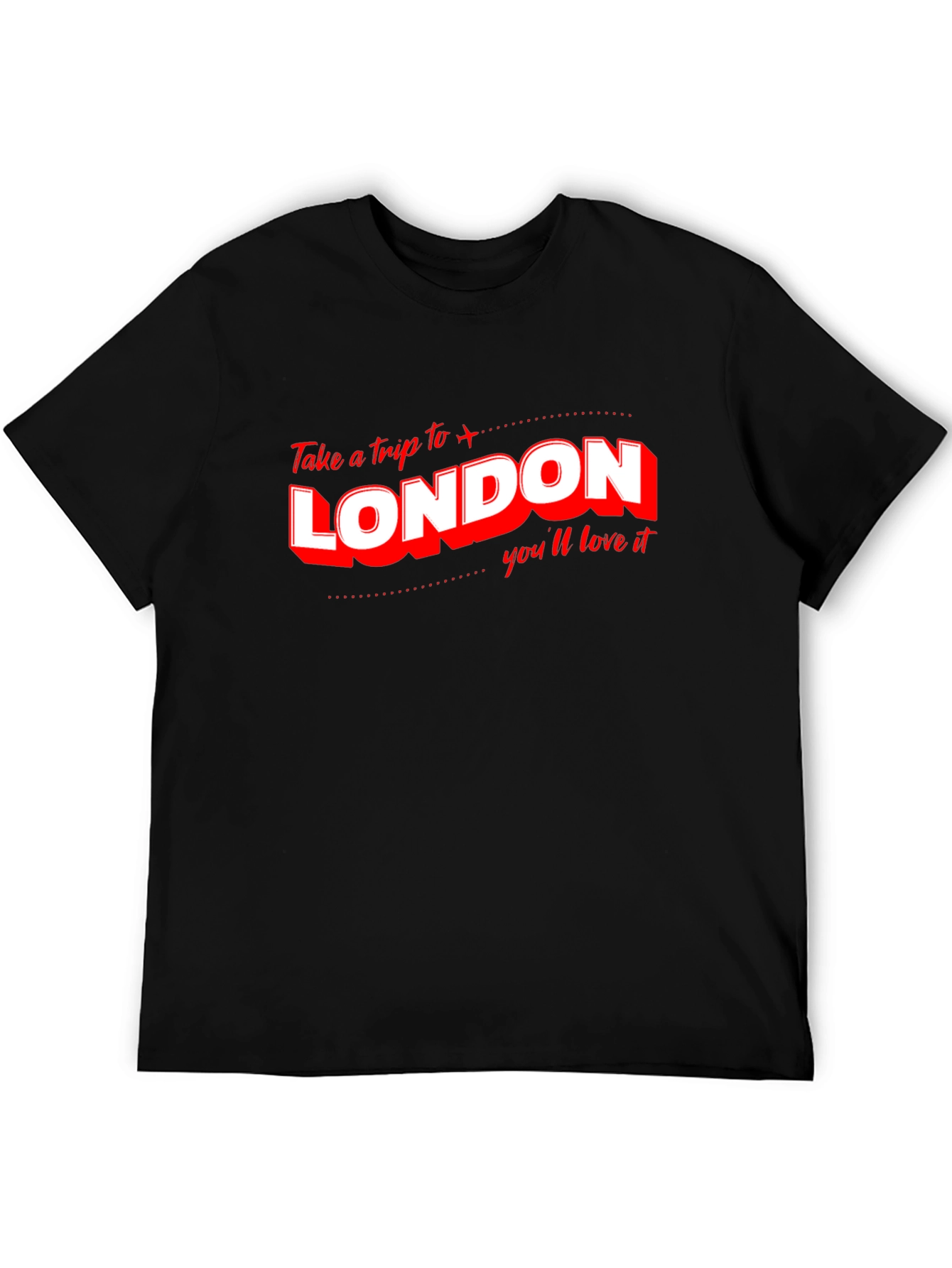 London Trip Black T-Shirt - Youll Love It!