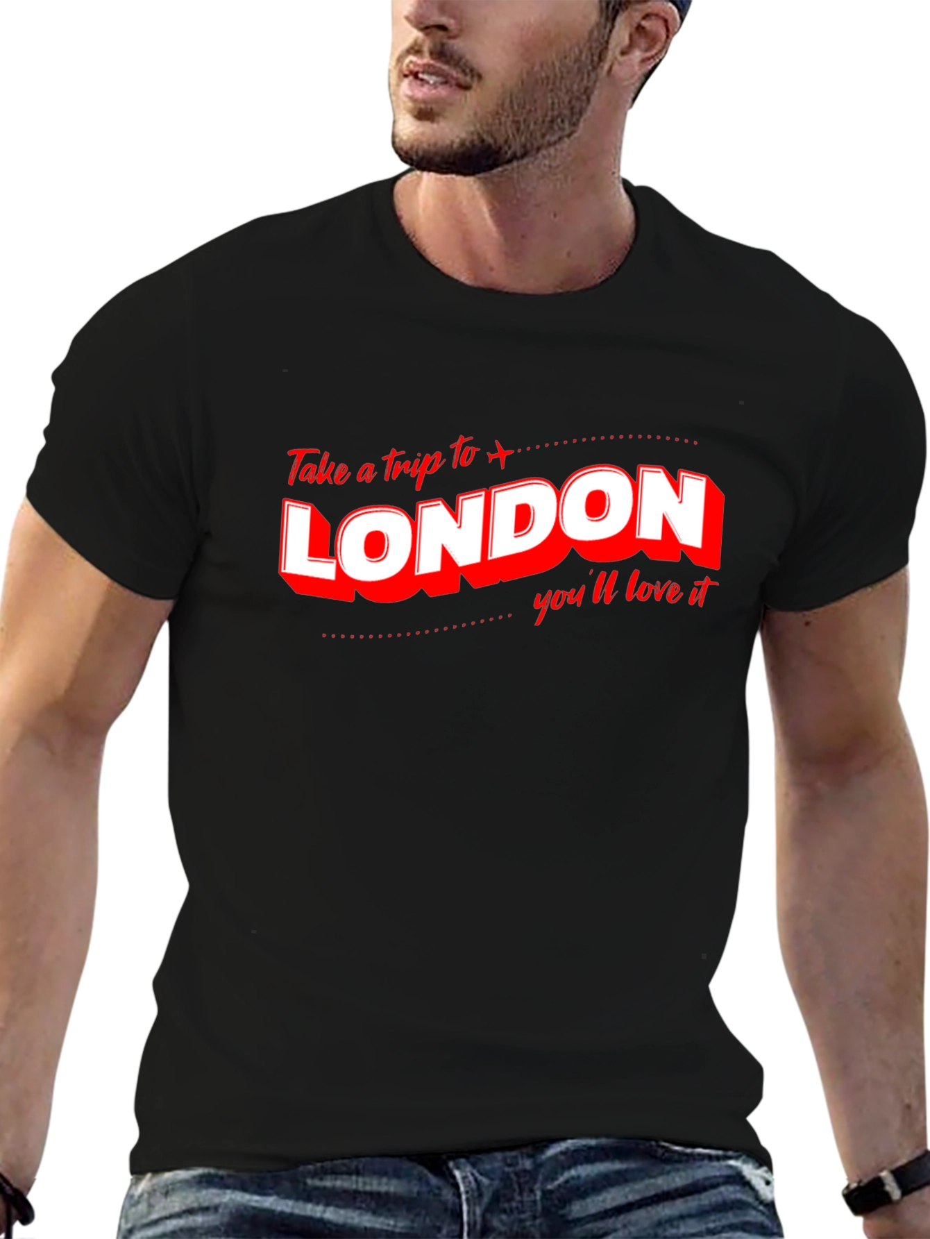 London Trip Black T-Shirt - Youll Love It!