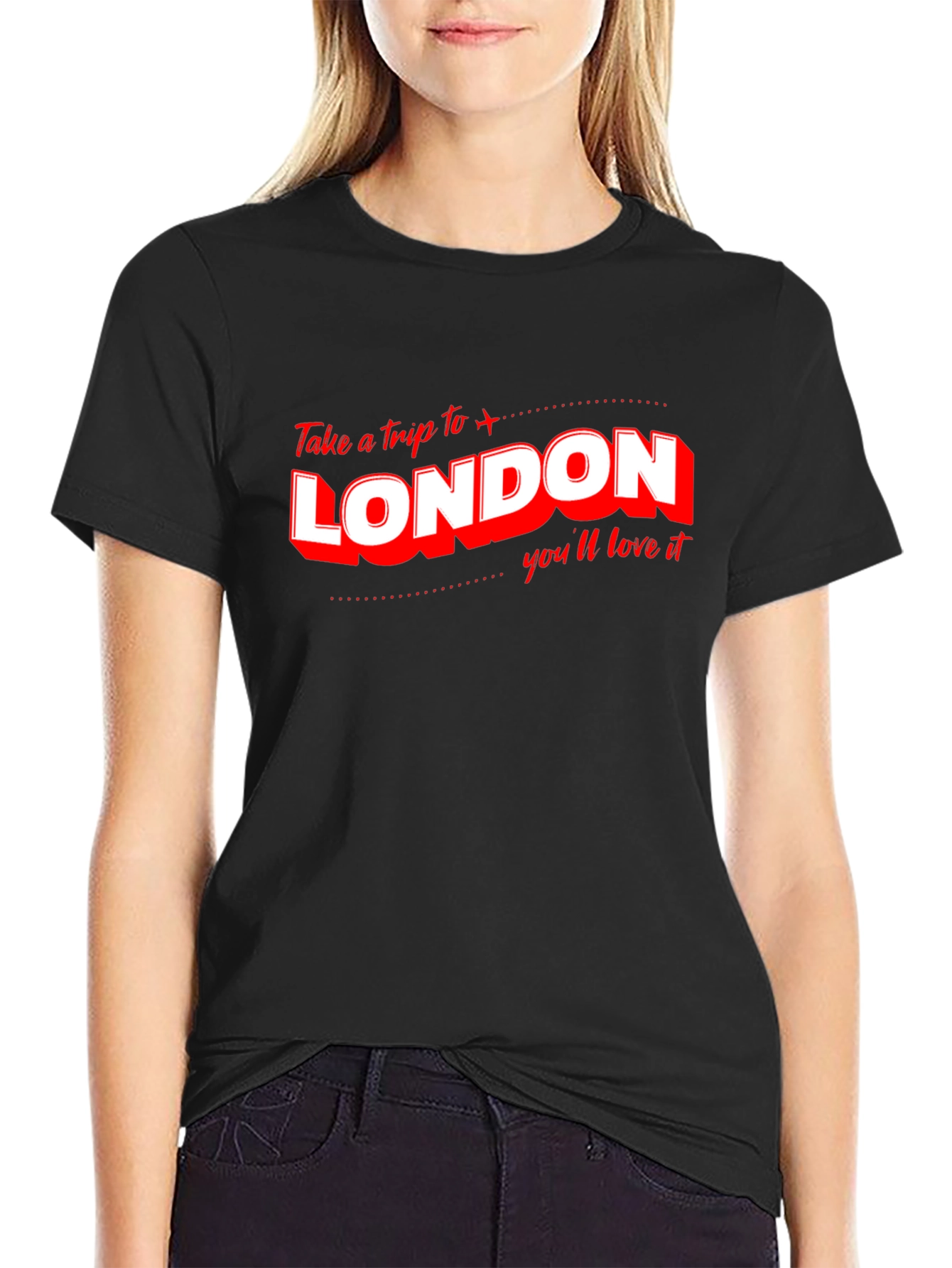 London Trip Black T-Shirt - Youll Love It!