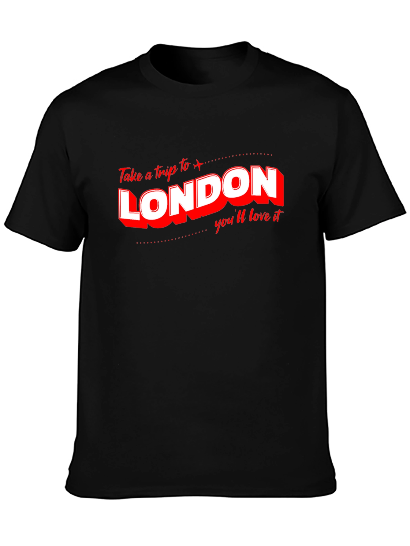 London Trip Black T-Shirt - Youll Love It!
