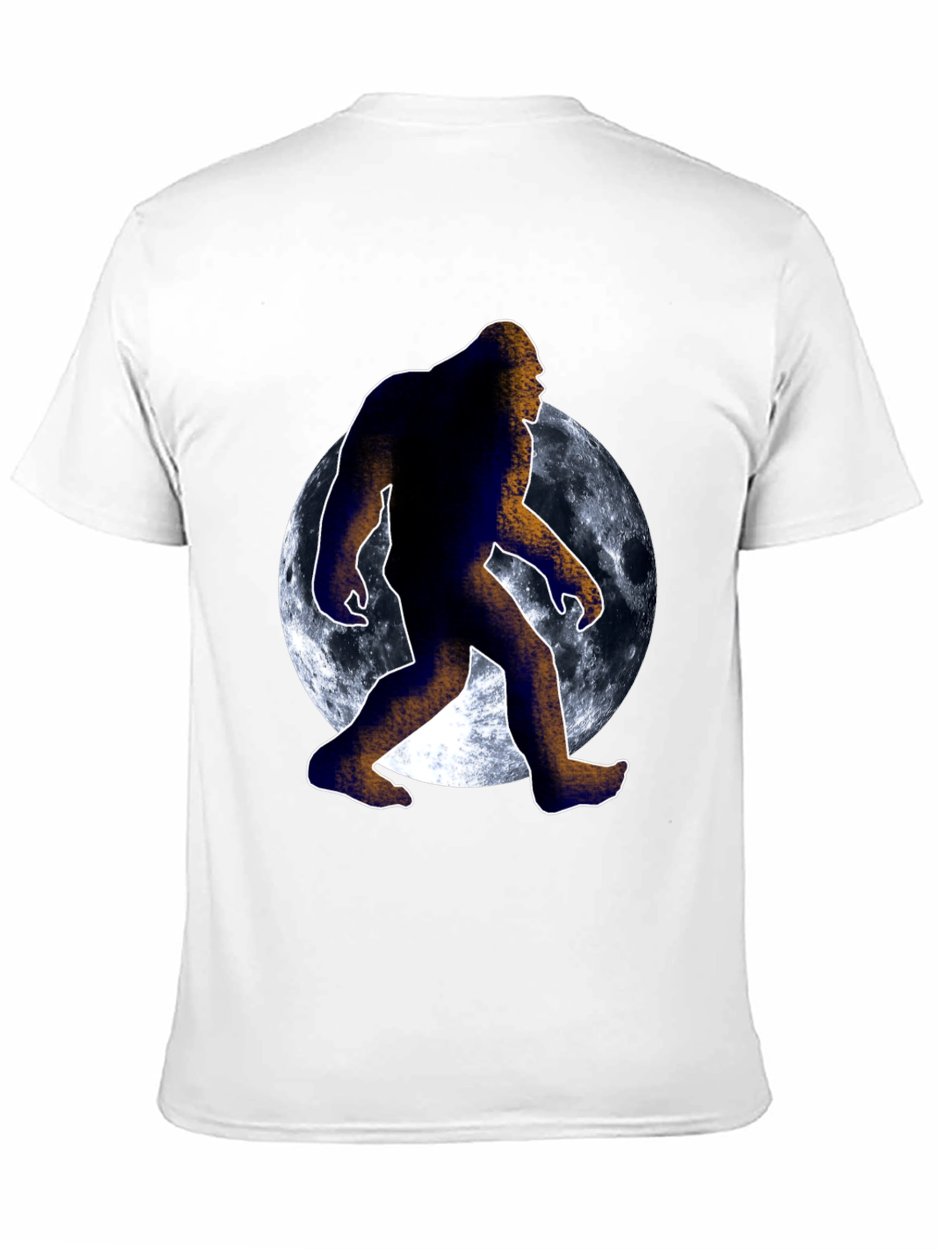 Bigfoot Moon Graphic T-Shirt
