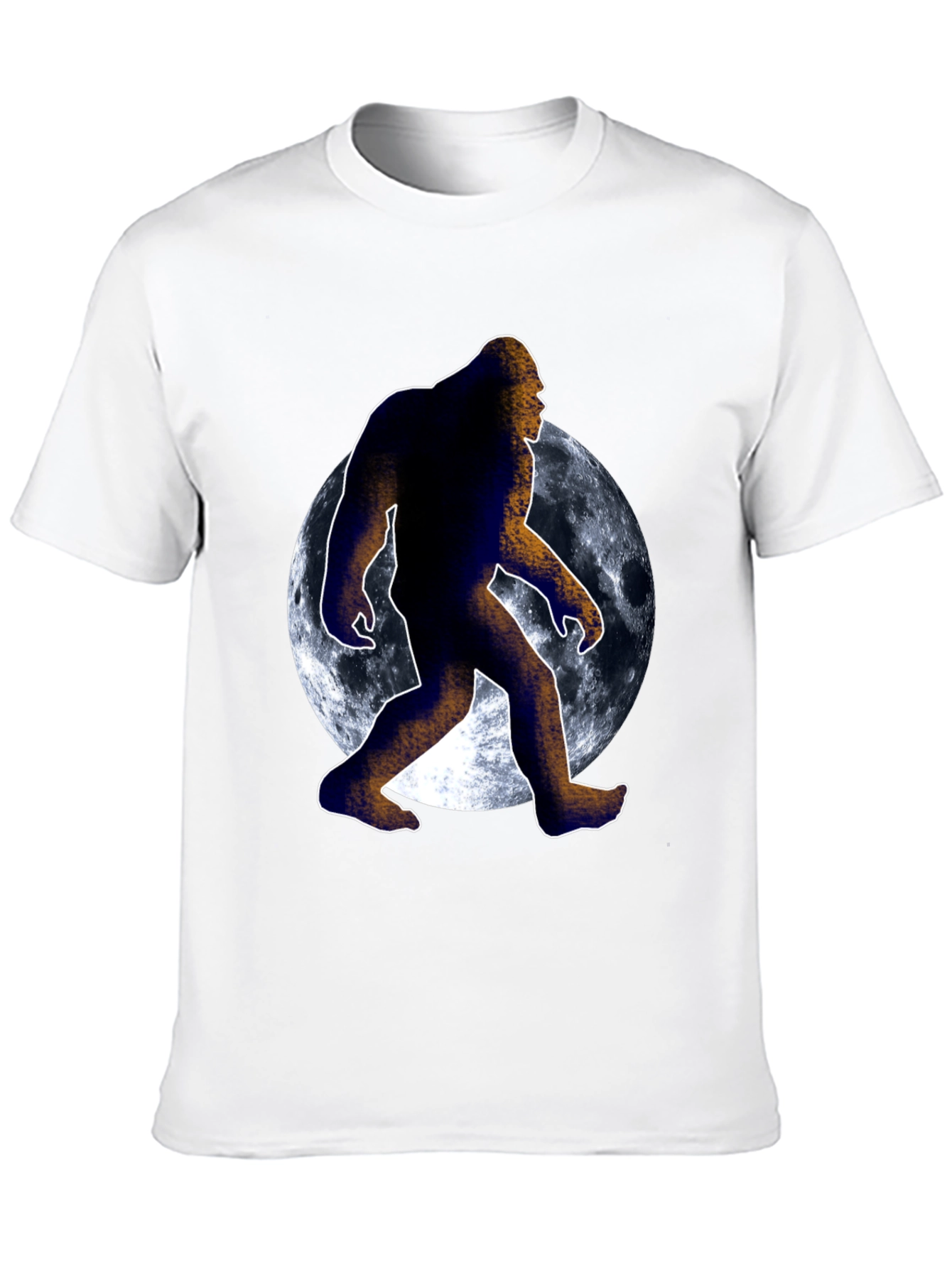 Bigfoot Moon Graphic T-Shirt