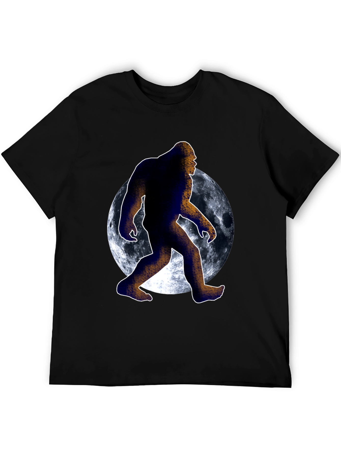 Bigfoot Moon Graphic T-Shirt