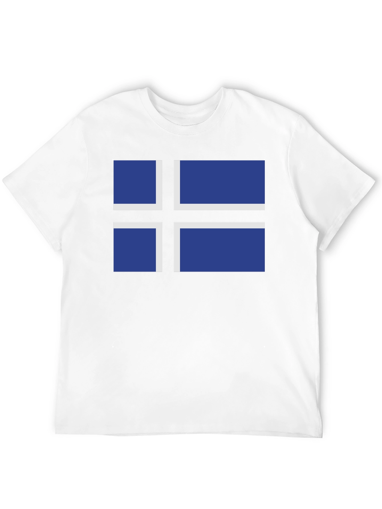 Estonian Flag T-Shirt - Black Crew Neck Tee