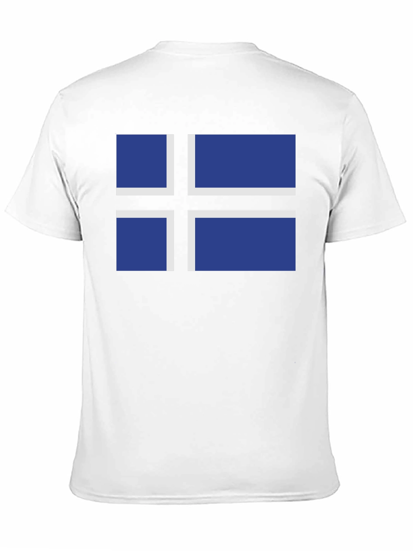 Estonian Flag T-Shirt - Black Crew Neck Tee