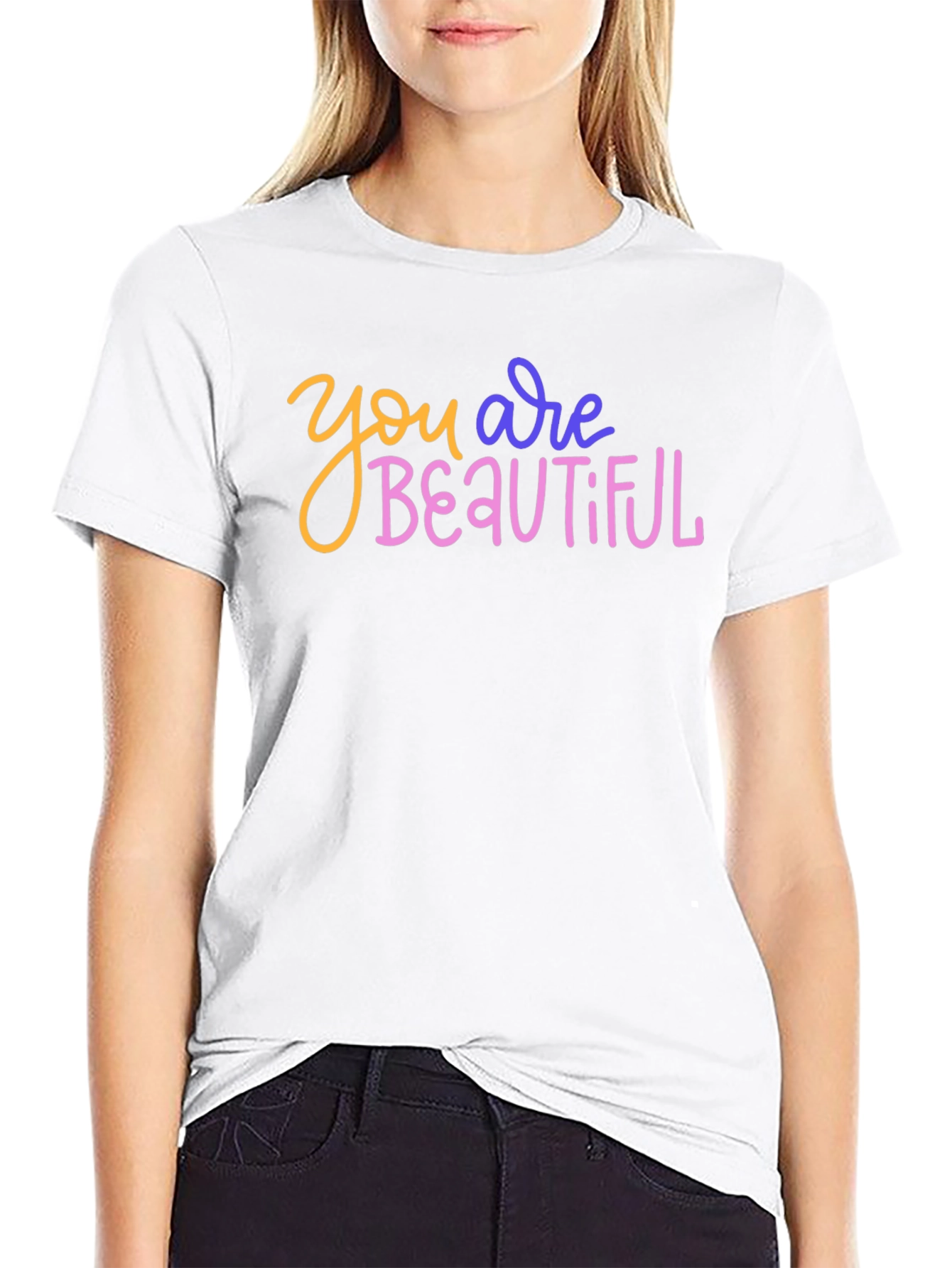 You are Beautiful Graphic Tee - Trendy Unisex T-Shirt