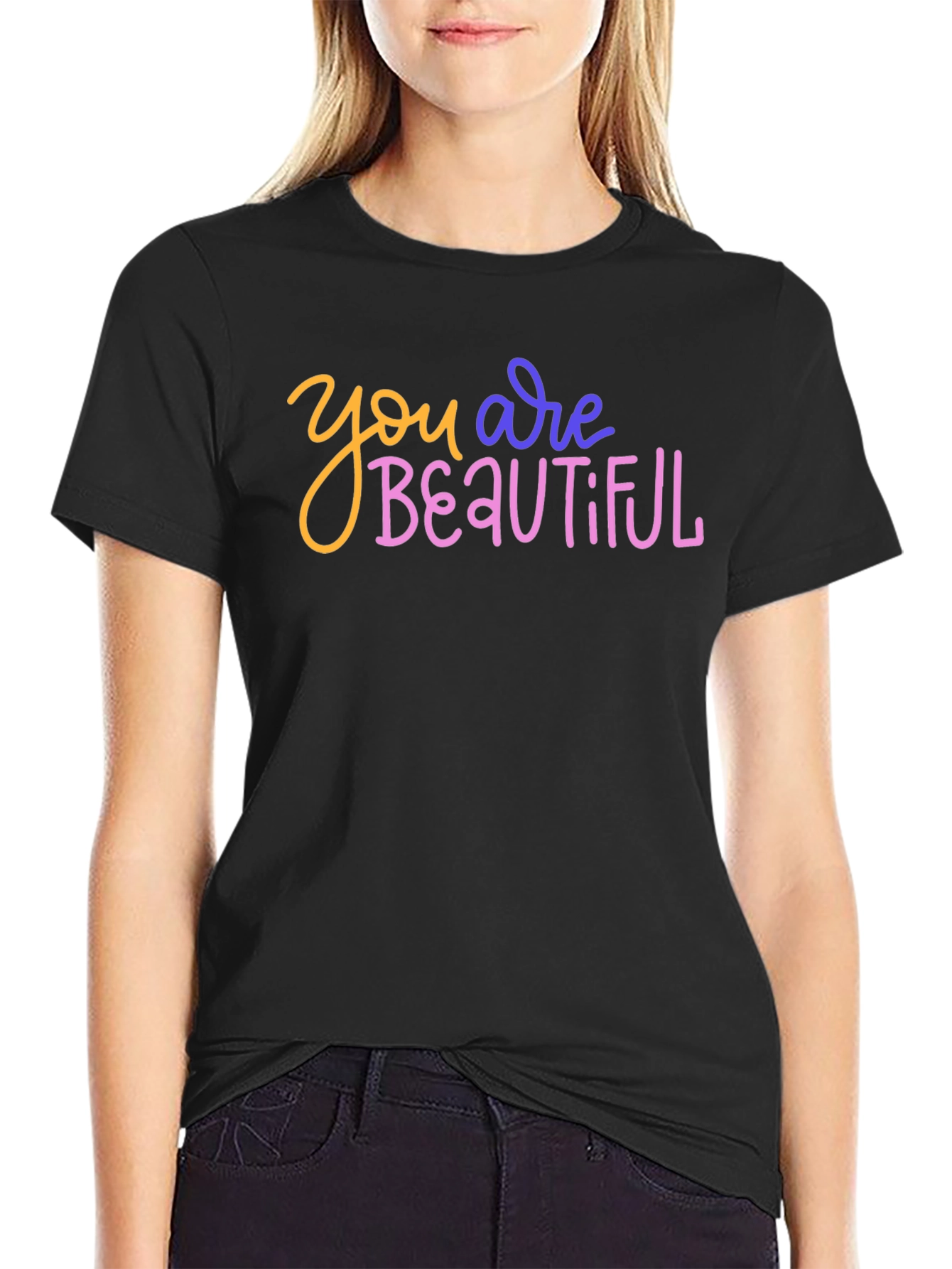 You are Beautiful Graphic Tee - Trendy Unisex T-Shirt