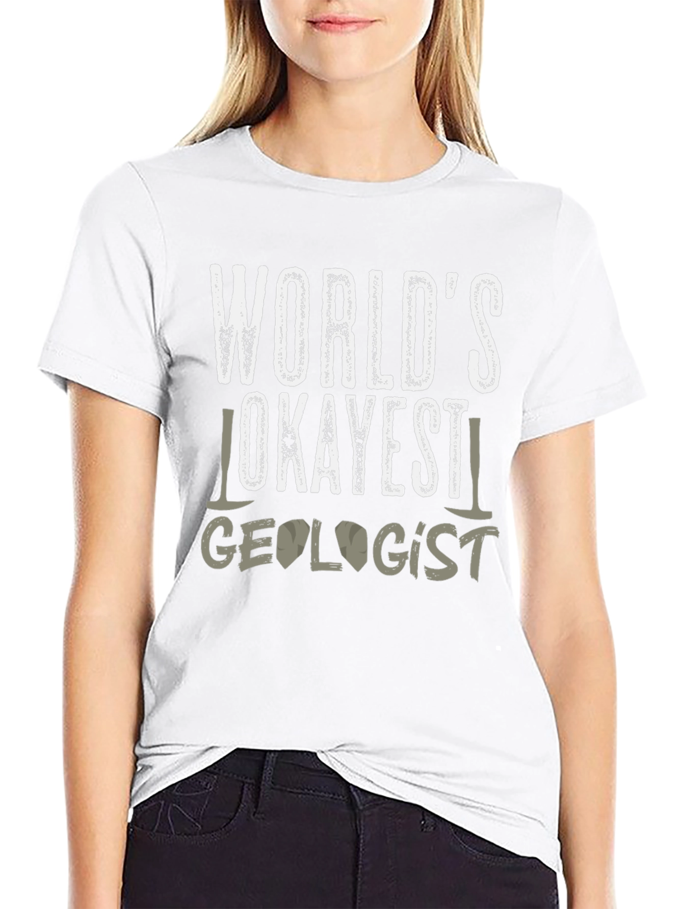 Worlds Okayest Geologist Graphic Tee