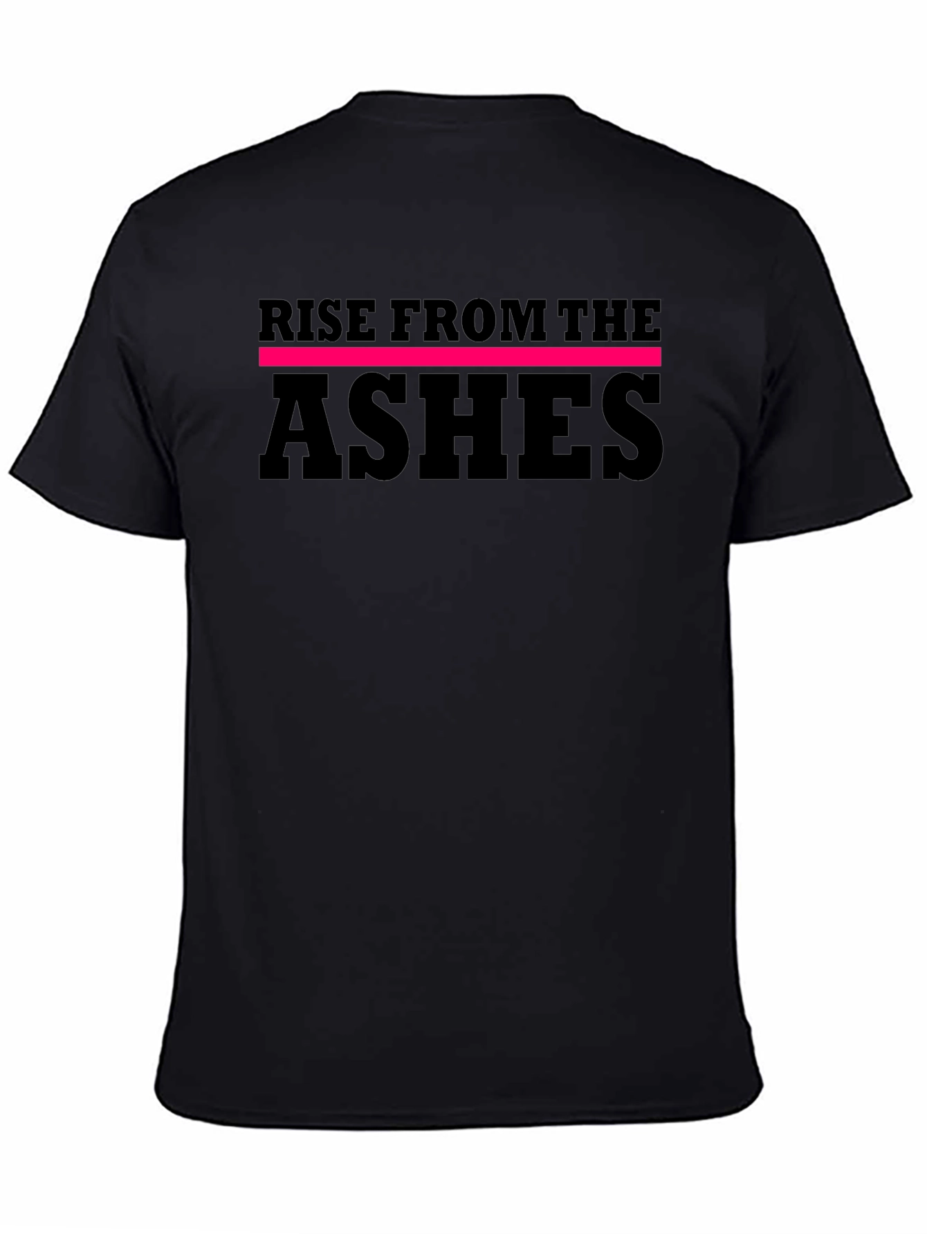 Rise From The Ashes Graphic Tee - Black