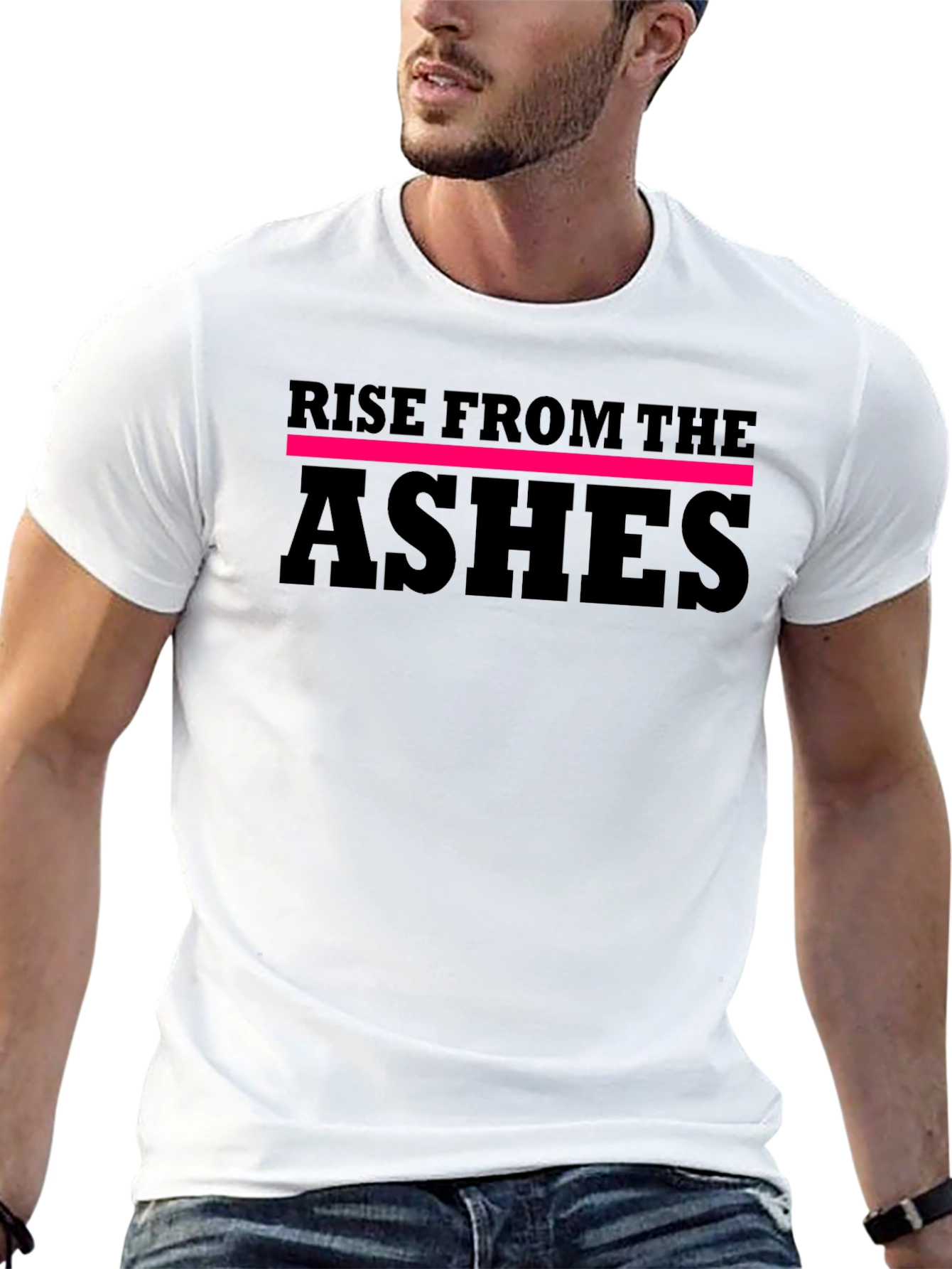 Rise From The Ashes Graphic Tee - Black