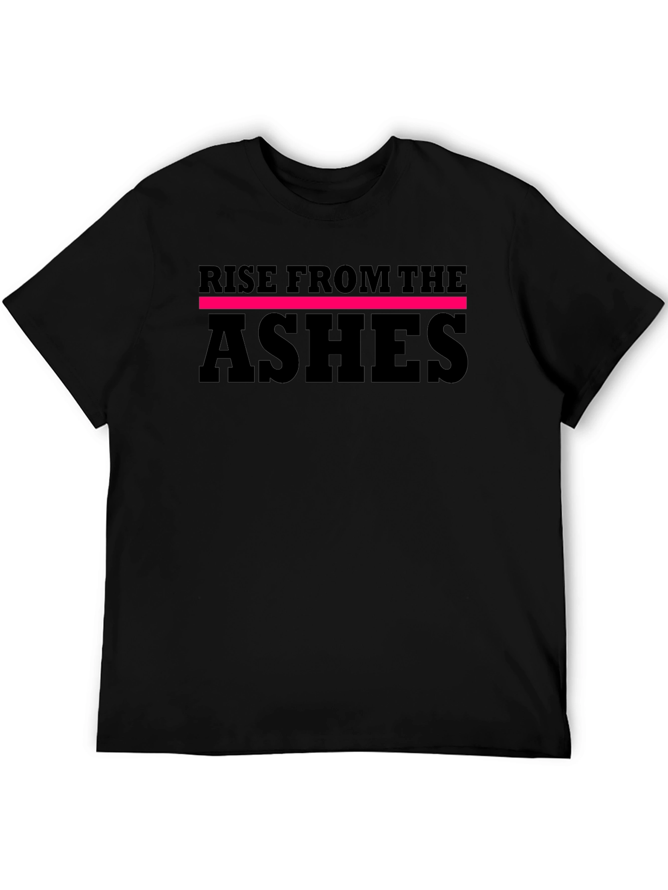 Rise From The Ashes Graphic Tee - Black